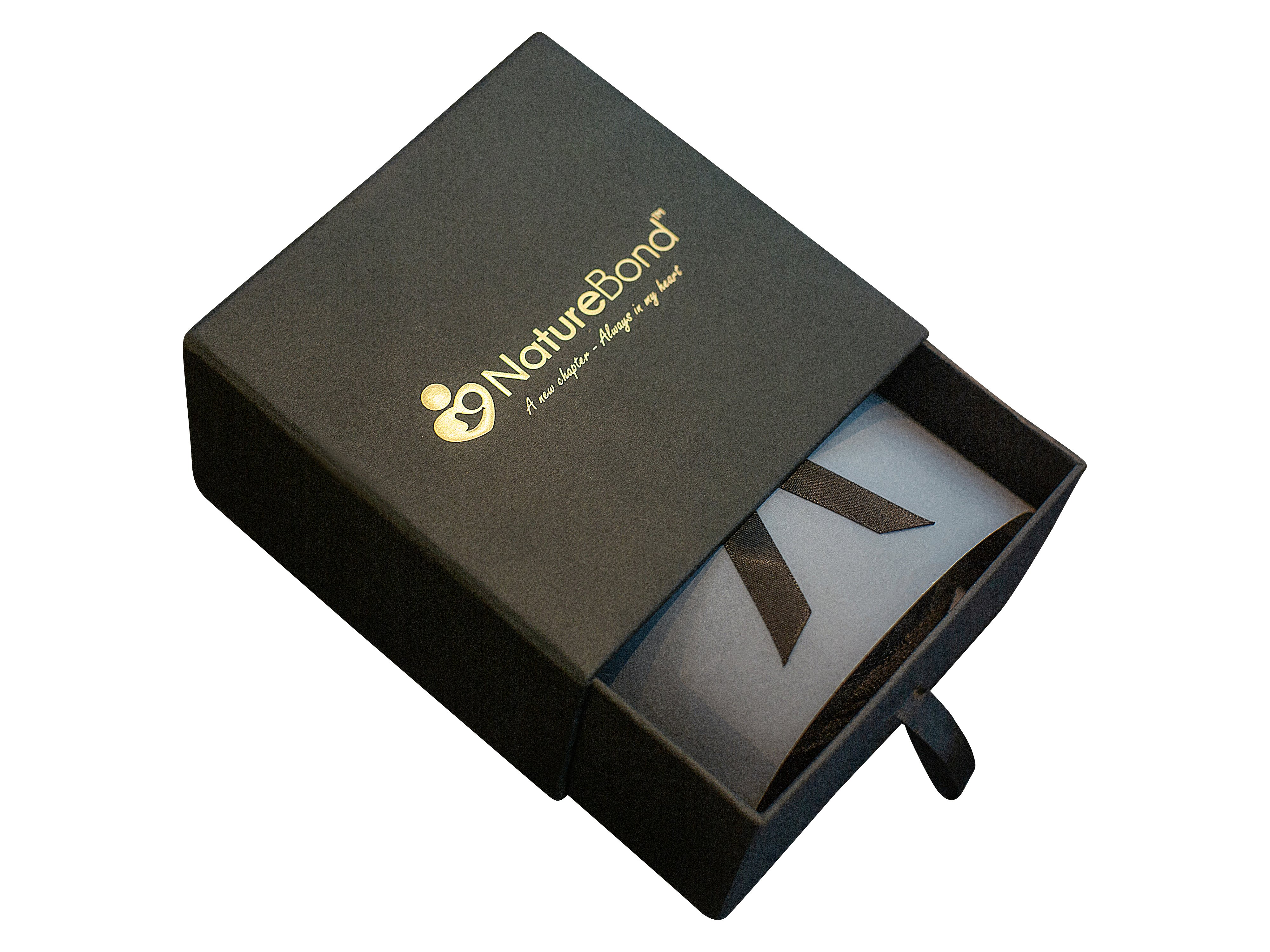 NatureBond Ammeinnlegg Bambus, Sort, 5 par