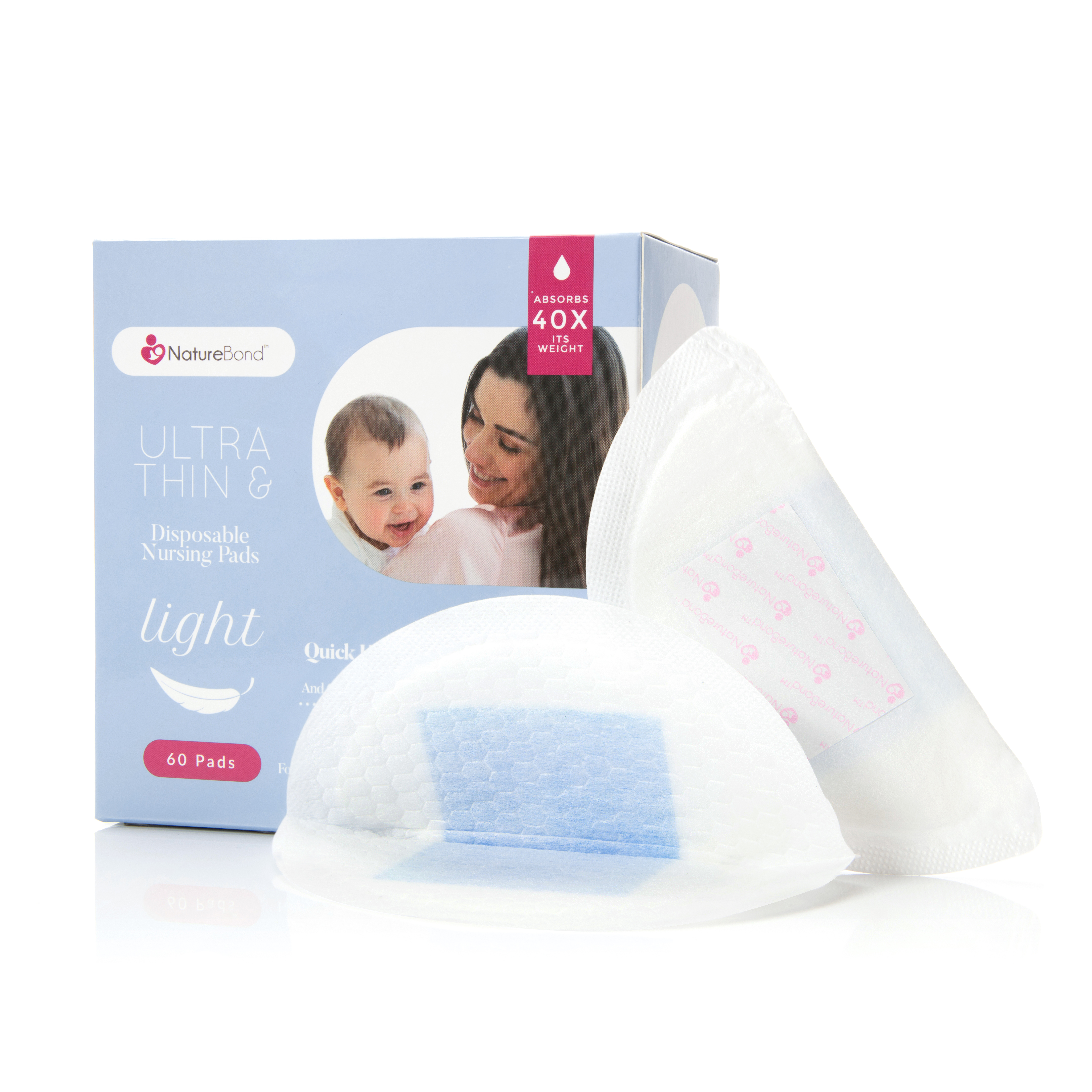 NatureBond Ammeinnlegg i papir, 60 stk.