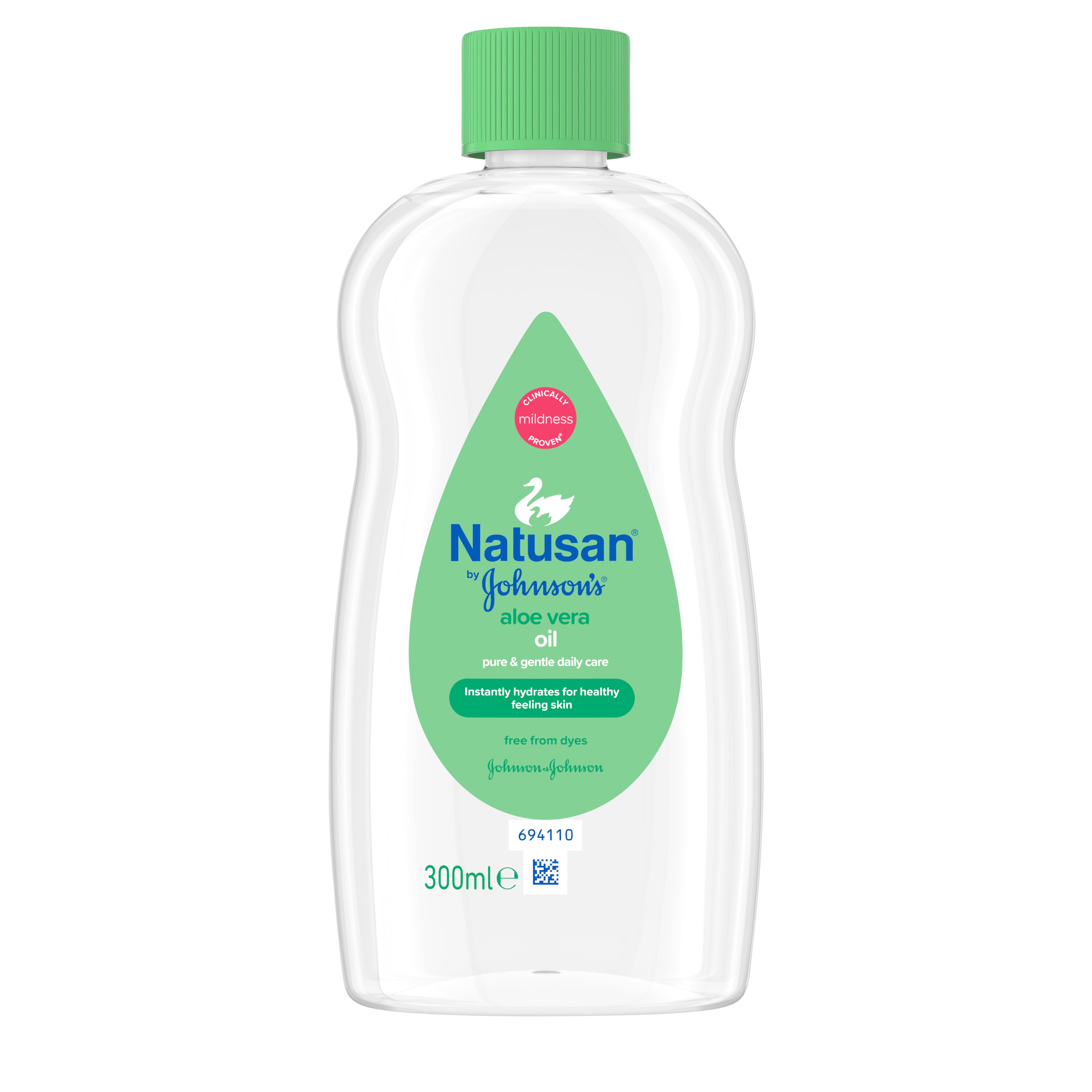 Natusan by Johnson's® Aloe Vera Oil, 300 ml