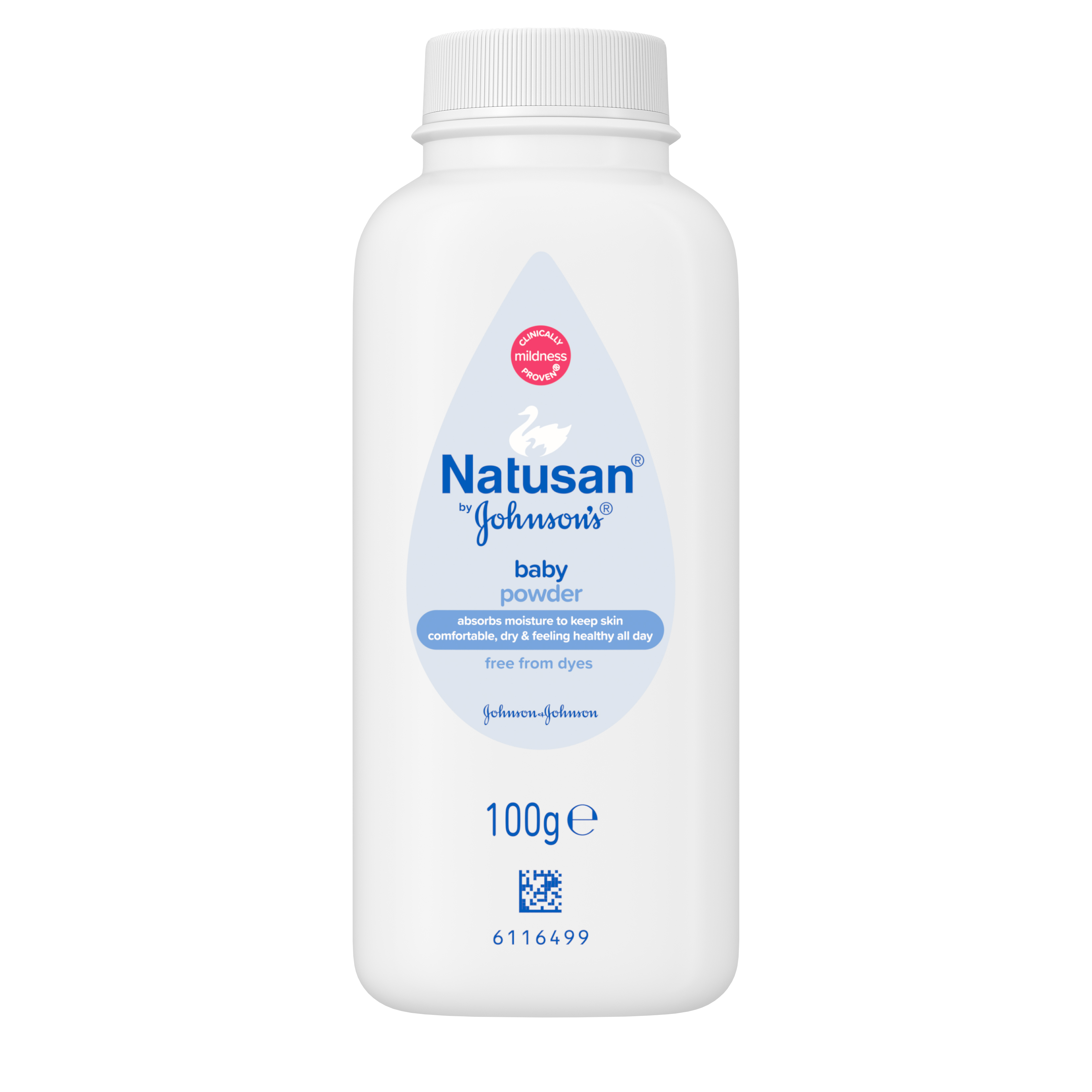 Natusan by Johnson's® Baby Powder, 100 gram