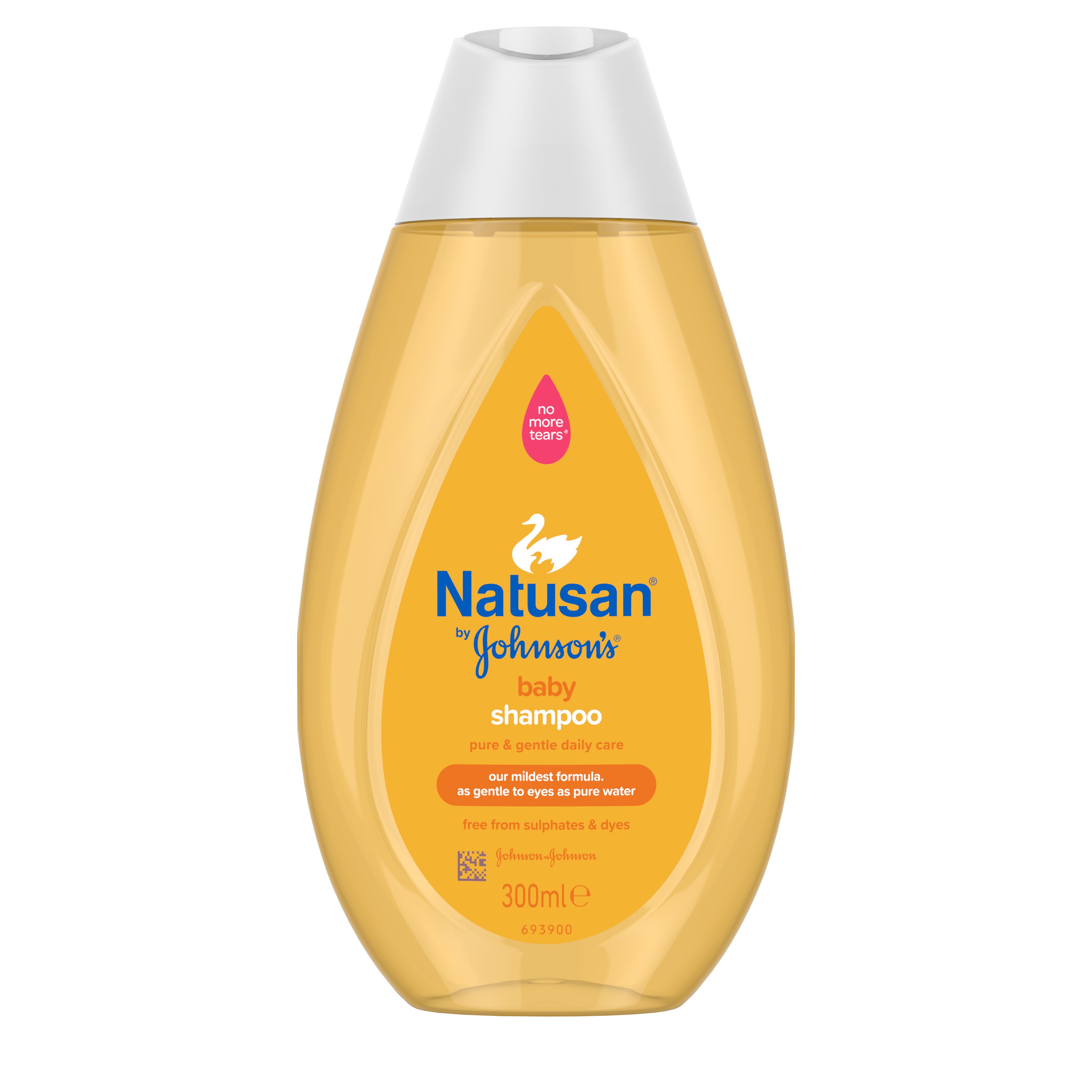 Natusan by Johnson's® Baby Shampoo, 300 ml