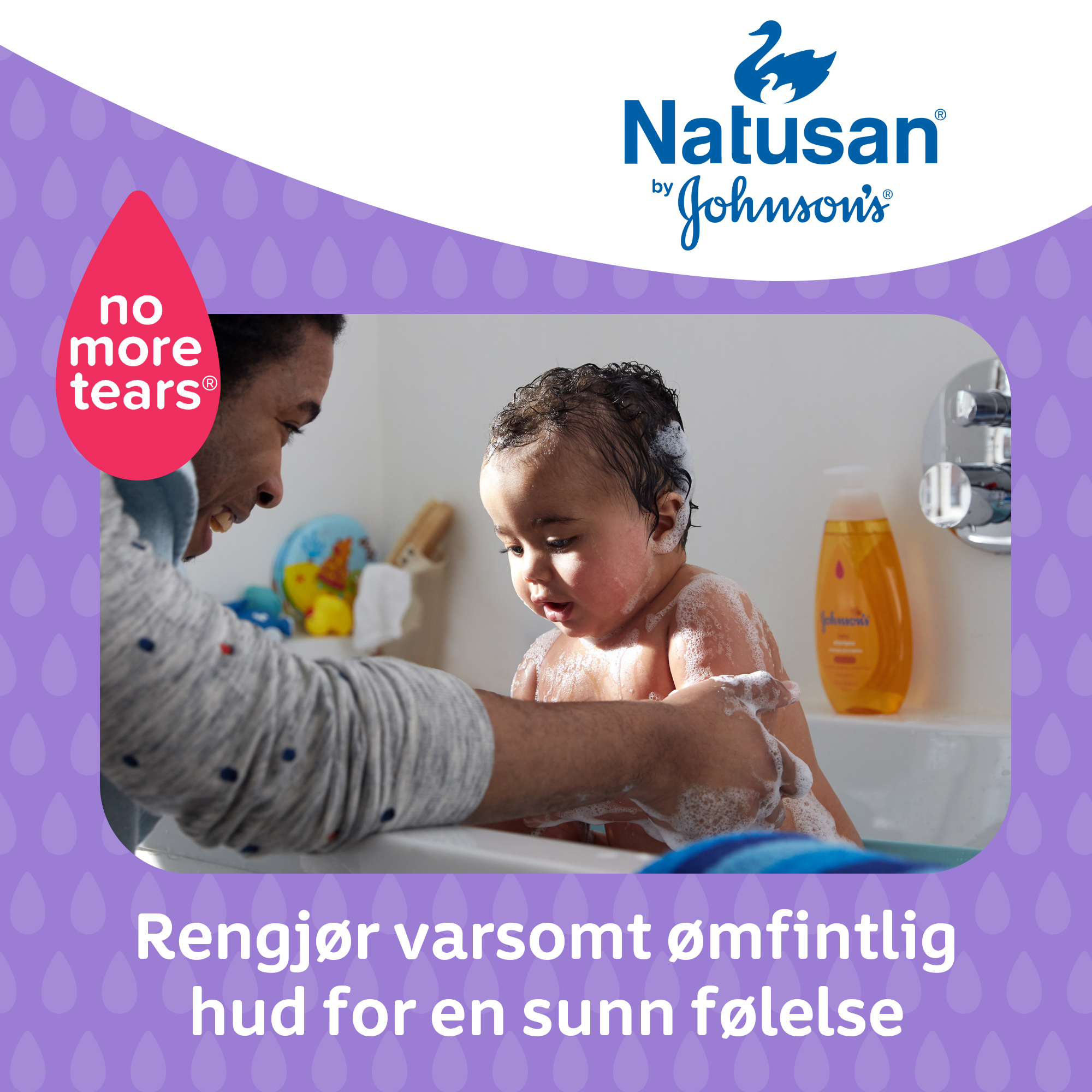 Natusan by Johnson's® Bedtime Bath, 300 ml