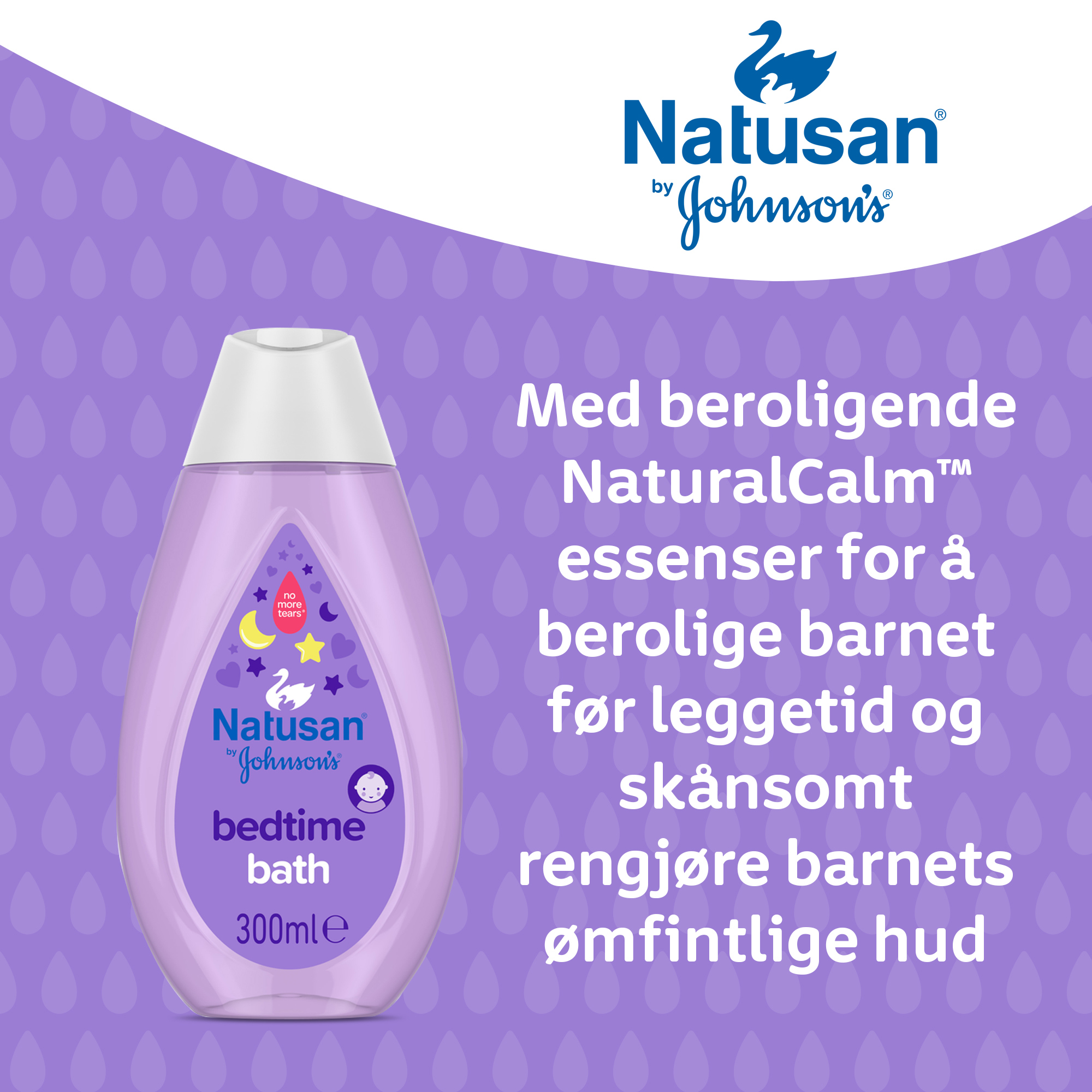 Natusan by Johnson's® Bedtime Bath, 300 ml
