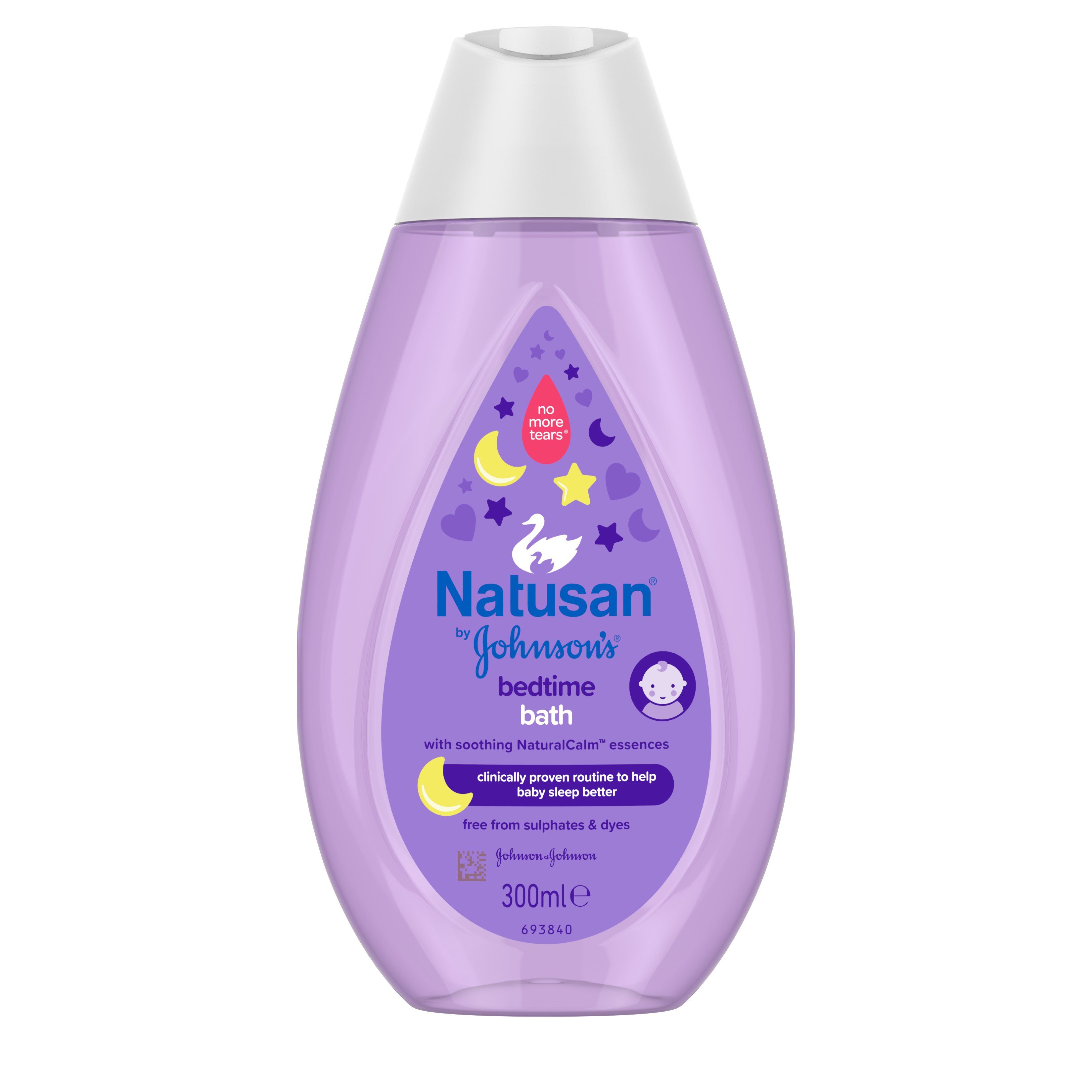 Natusan by Johnson's® Bedtime Bath, 300 ml