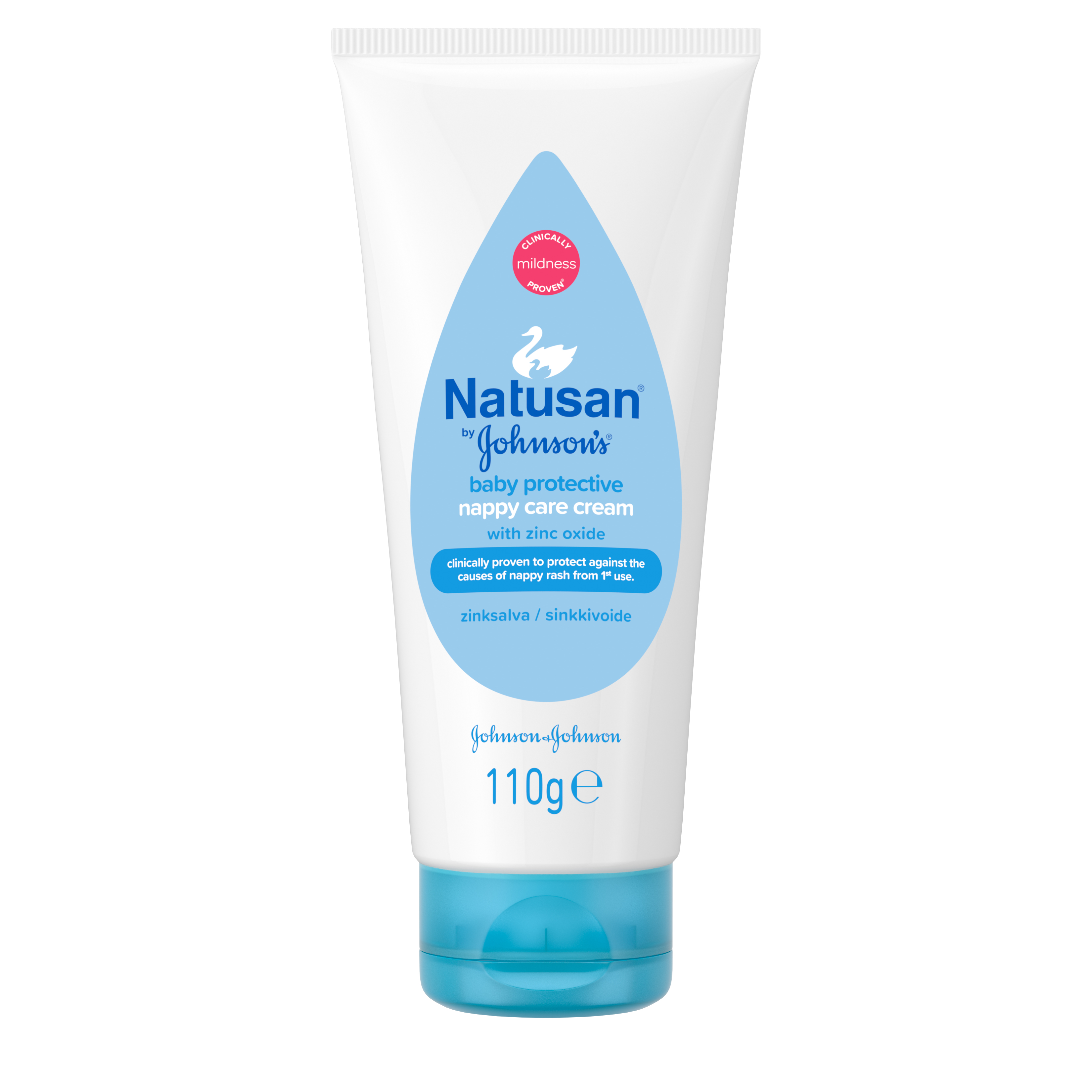 Natusan by Johnson's® Nappy Care Cream, 110 gram.