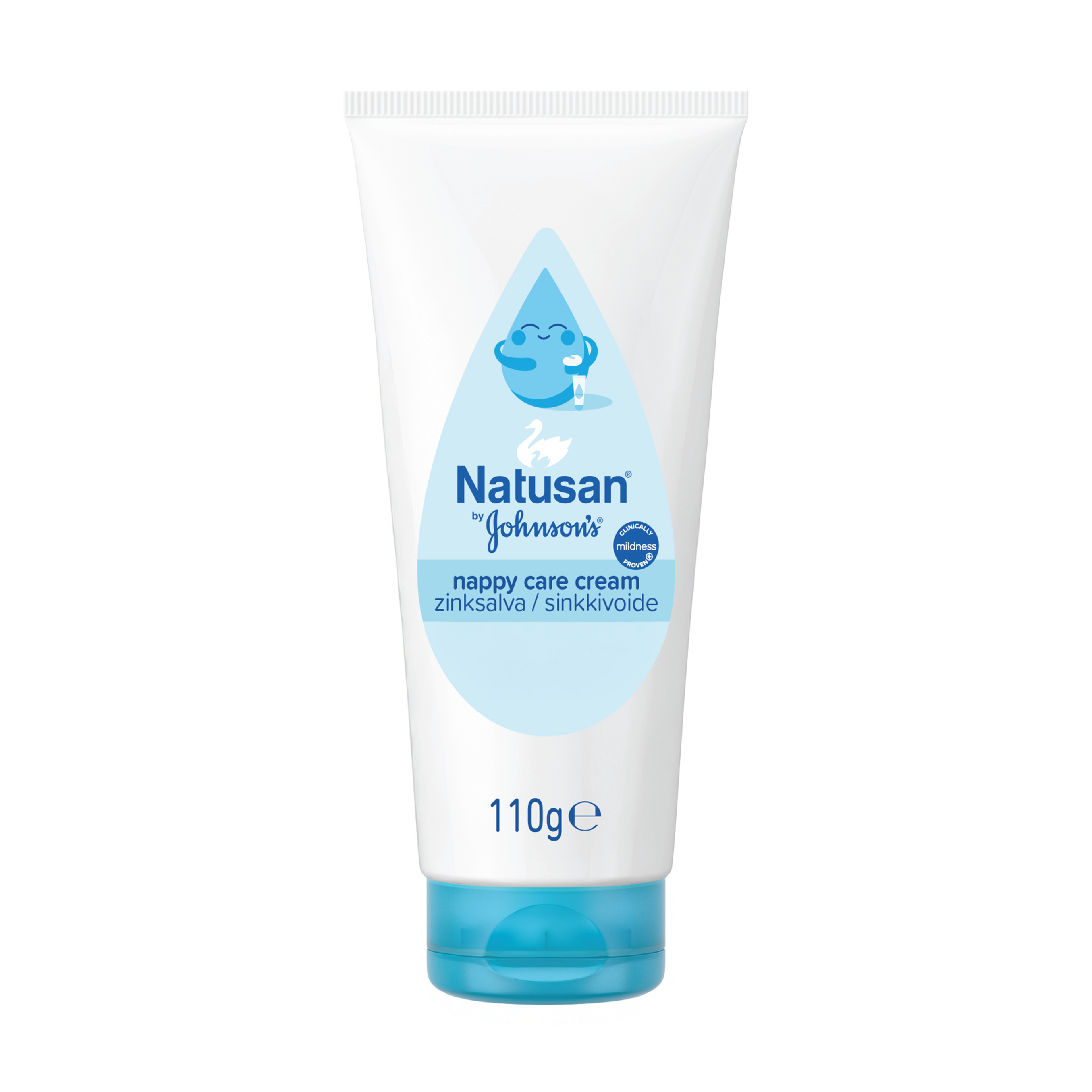 Natusan by Johnson's® Nappy Care Cream with Zinc, 110 g