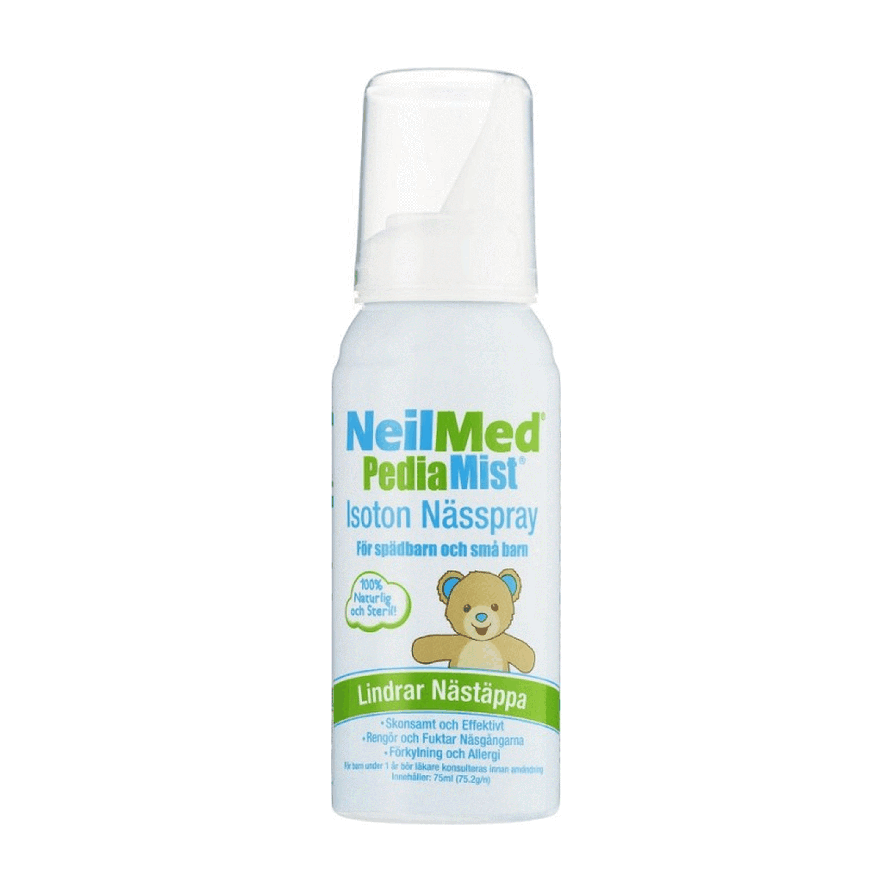 NeilMed PediaMist Nesespray Saltvann, 75 ml