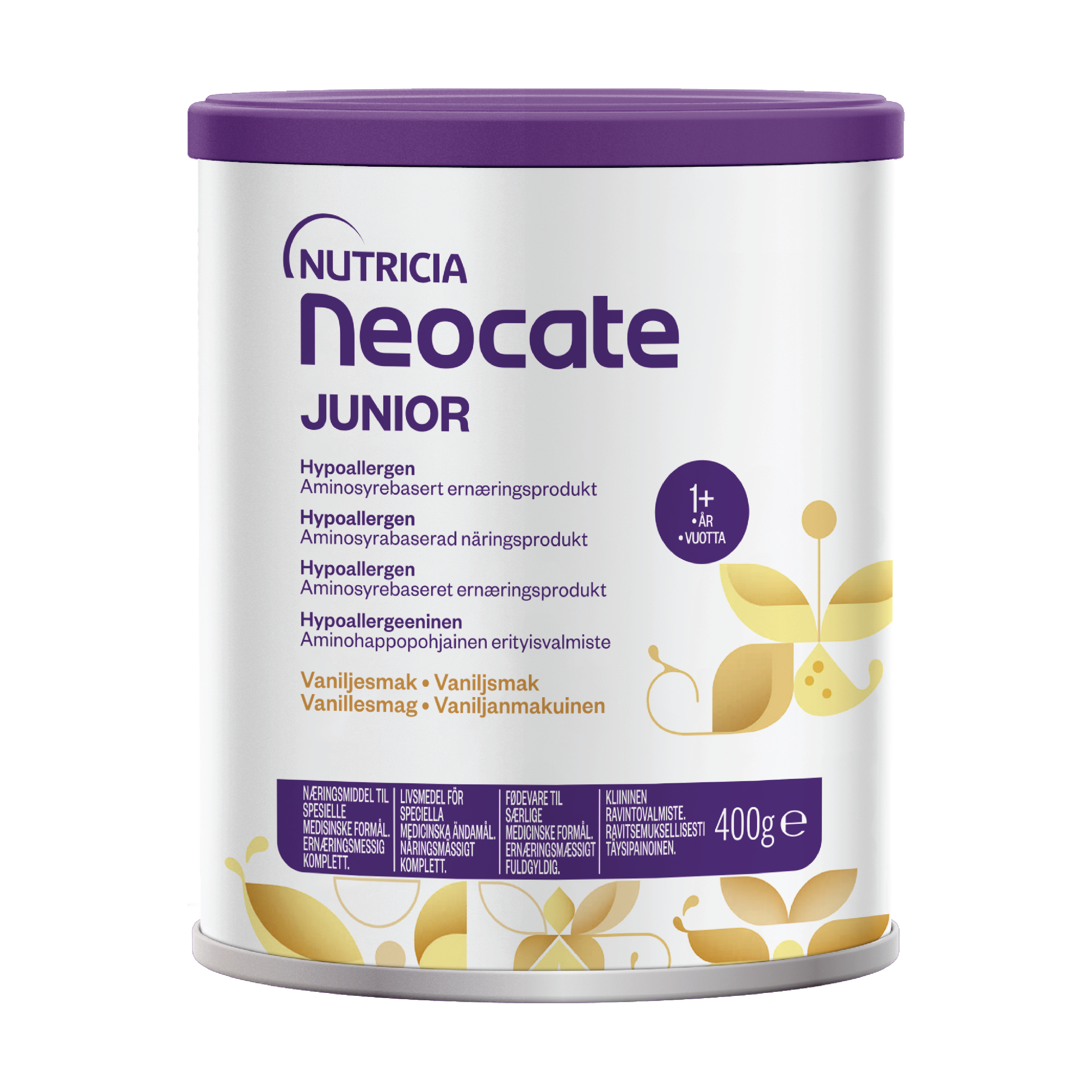 Neocate Junior, Vanilje, 400 g