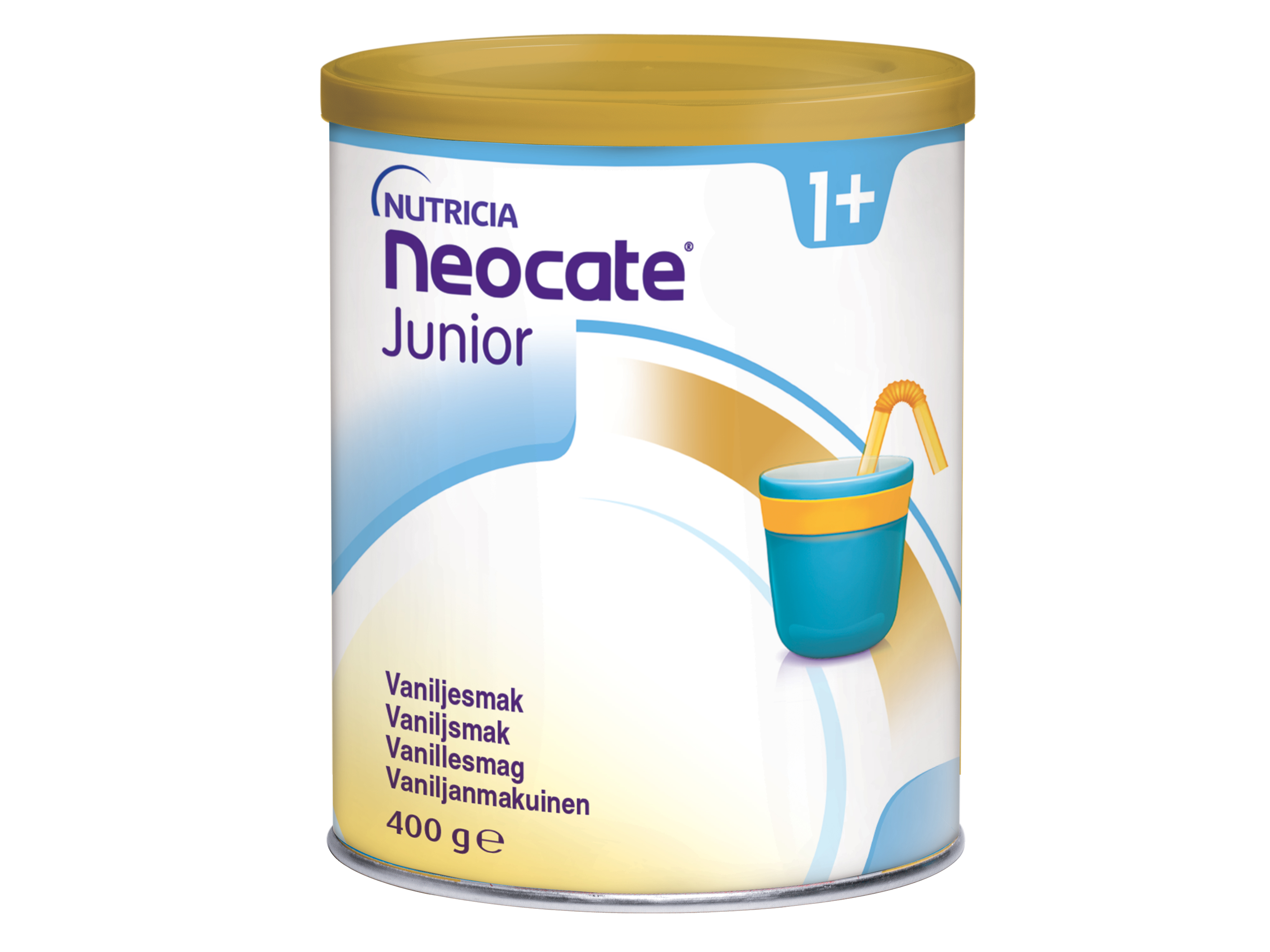 Neocate Junior, ernæringspulver til barn 1-10 år, Vanilje , 400 gram