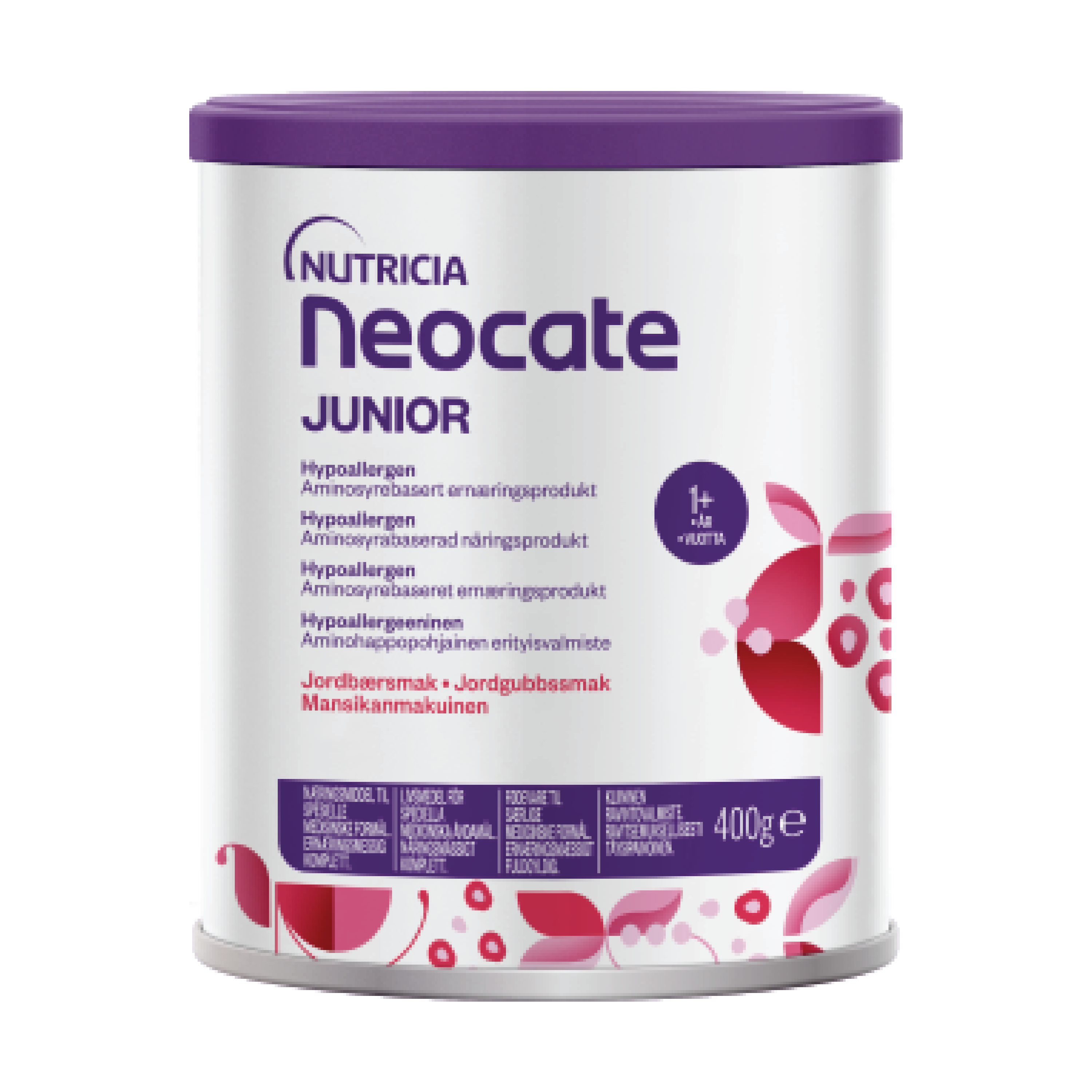 Neocate Junior, Jordbær, 400 g