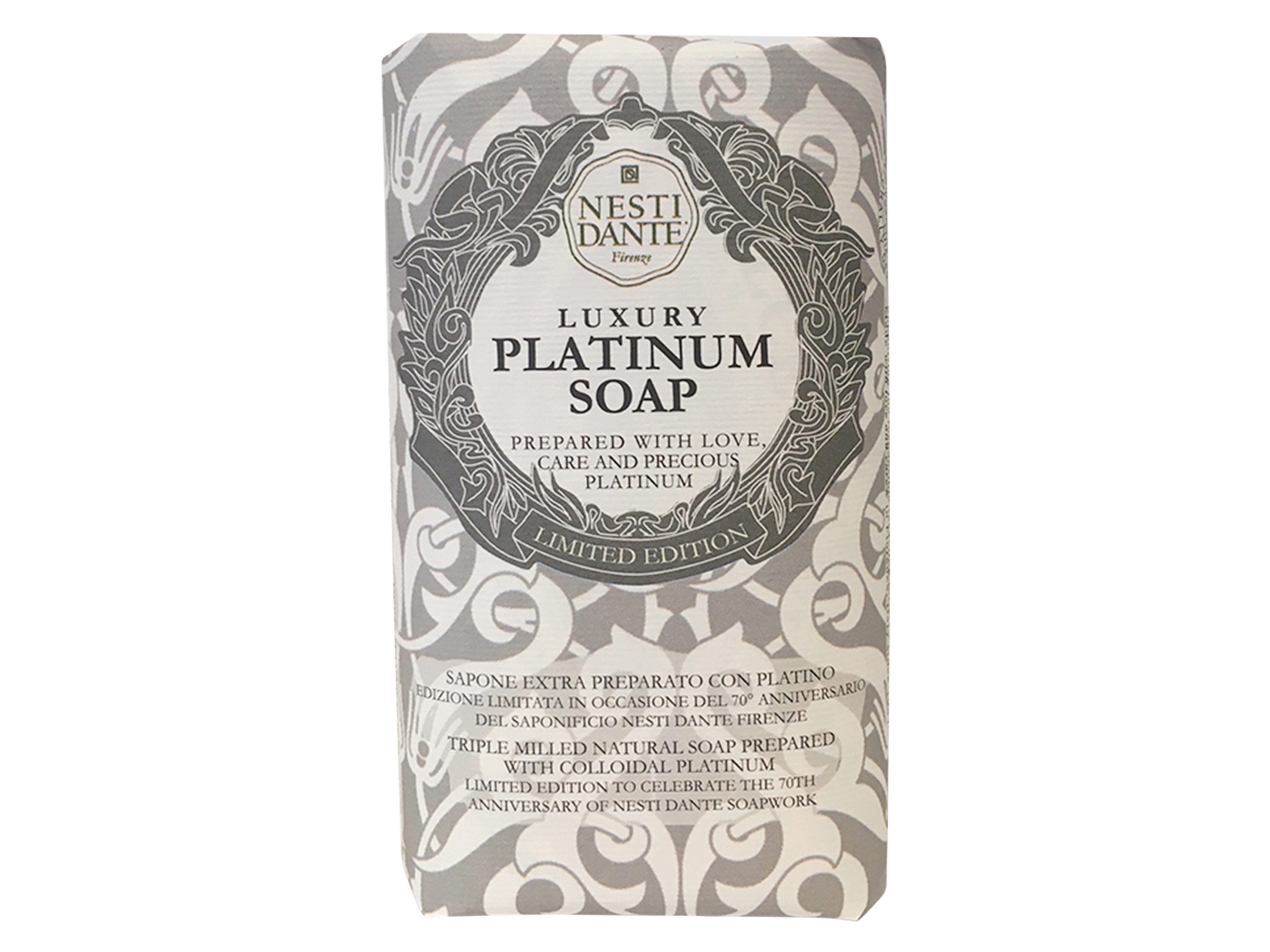 Nesti Dante NestiDante Luxury Platinum Soap såpestykke, 250 gram, 1 stk.