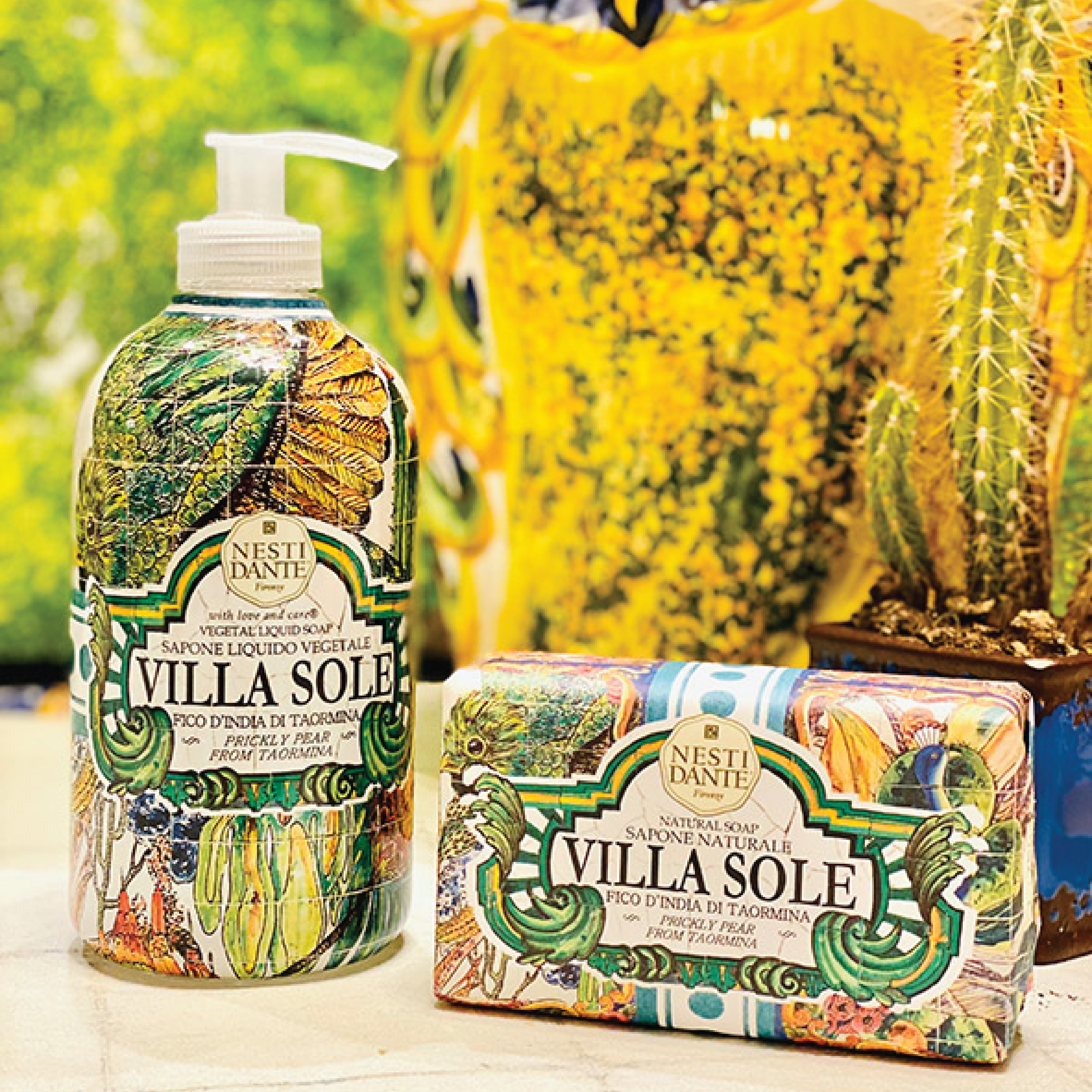 Nesti Dante Villa Sole Prickly Pear Hand & Face Soap, 500 ml