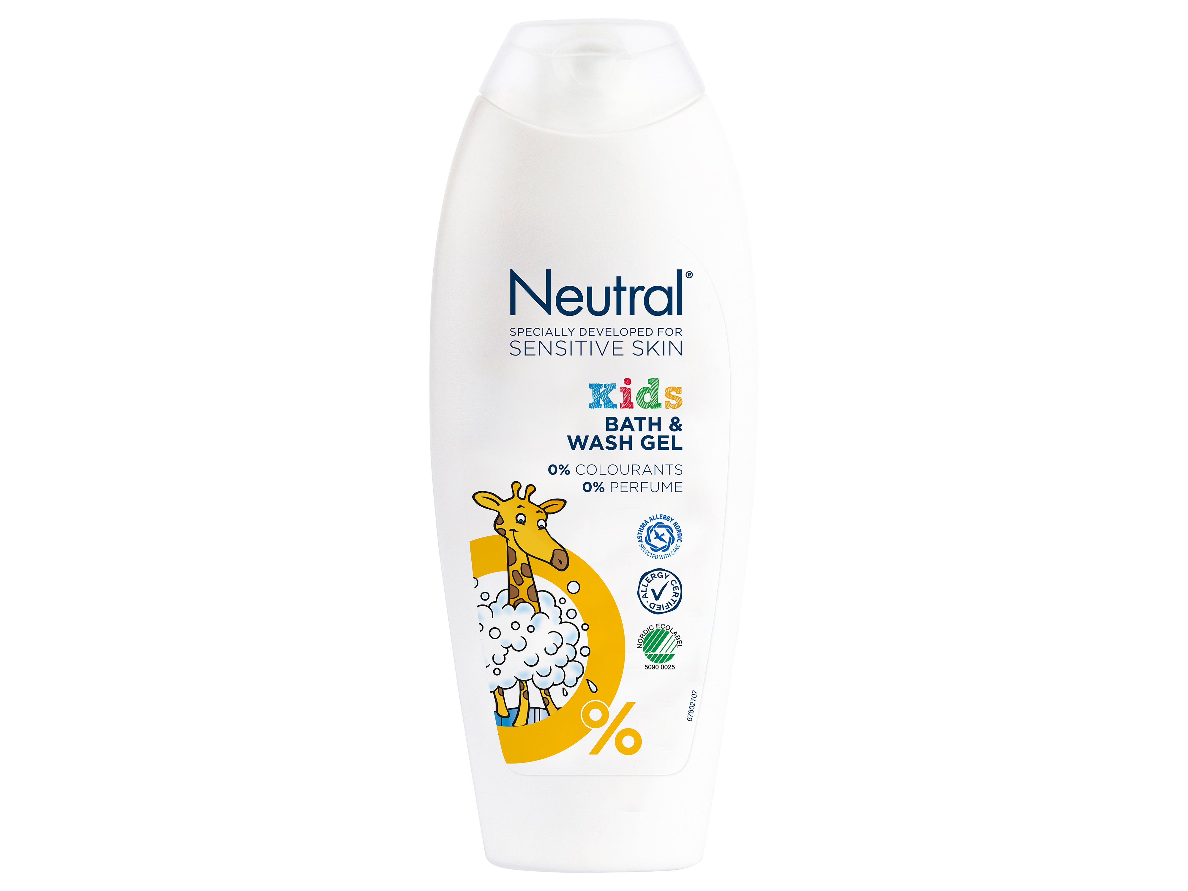 Neutral Kids Bath & Wash Gel, 250 ml