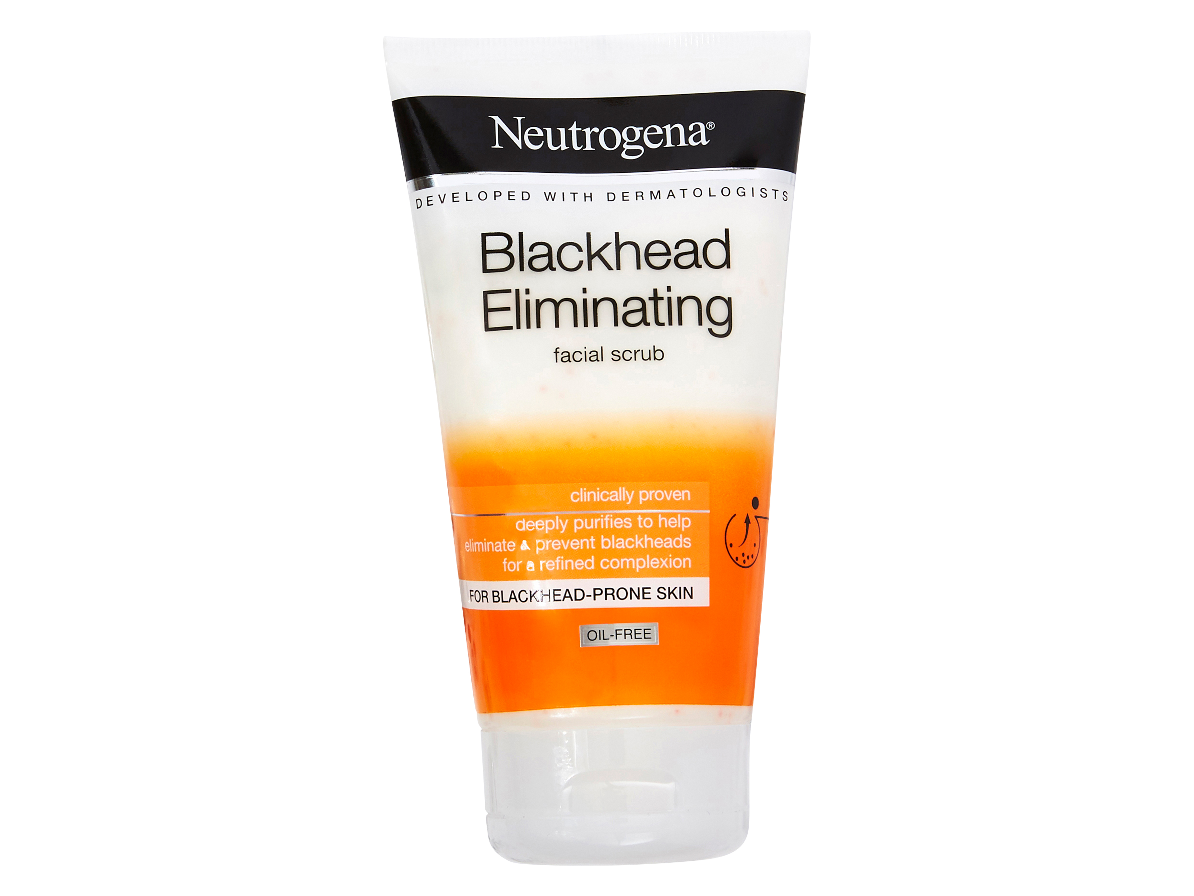 Neutrogena Blackhead Eliminating Facial Scrub, 150 ml