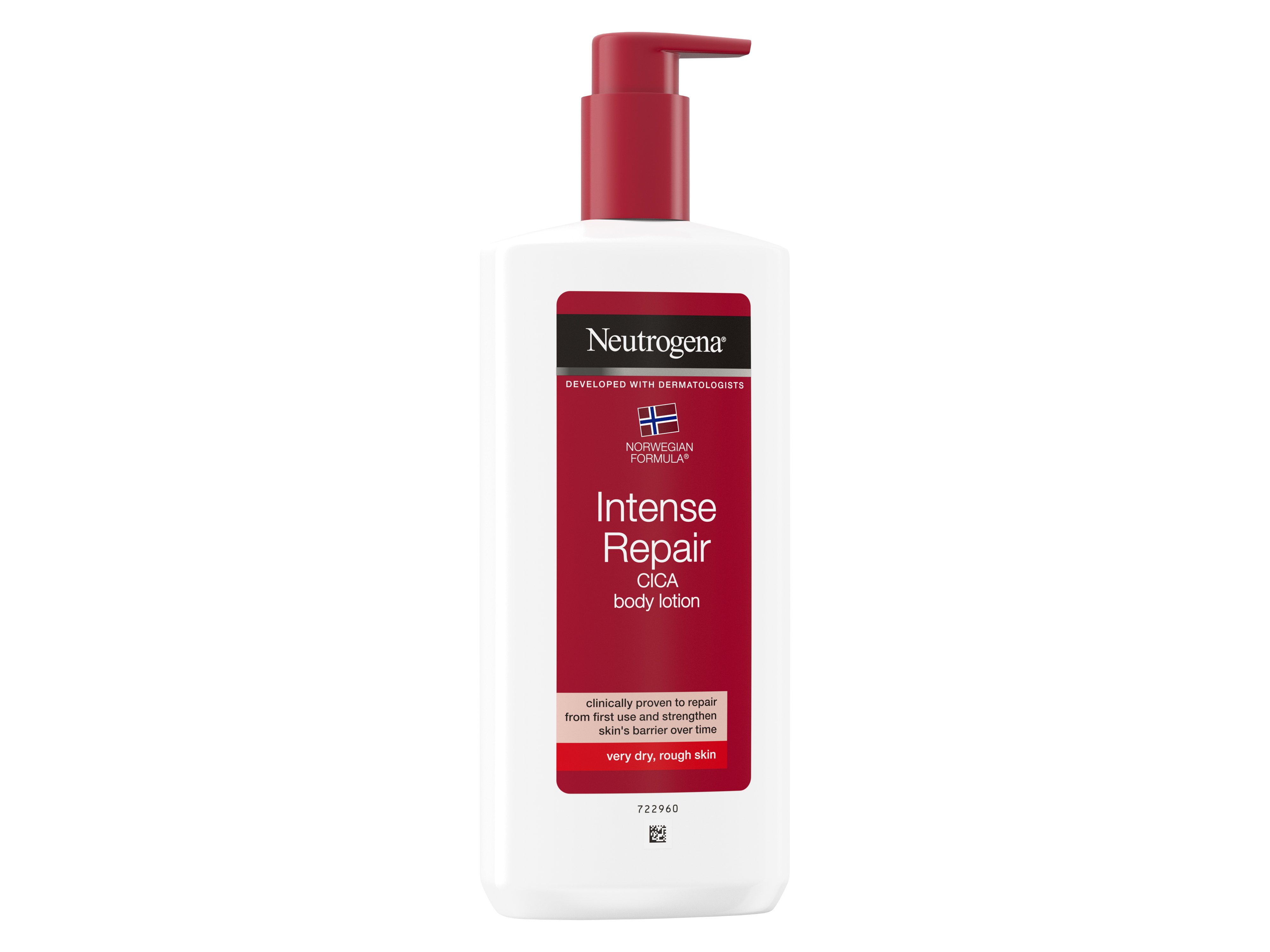 Neutrogena Norwegian Formula Intense Repair CICA Body Lotion, 400 ml