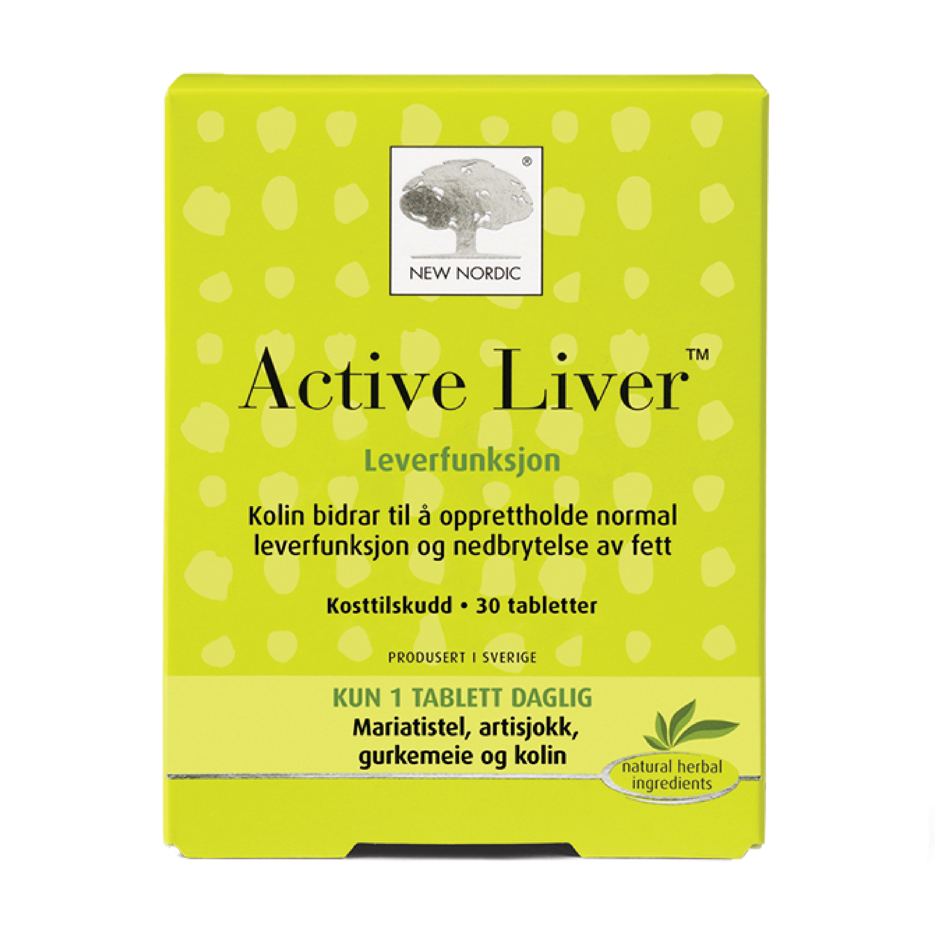 New Nordic Active Liver tabletter, 30 stk.