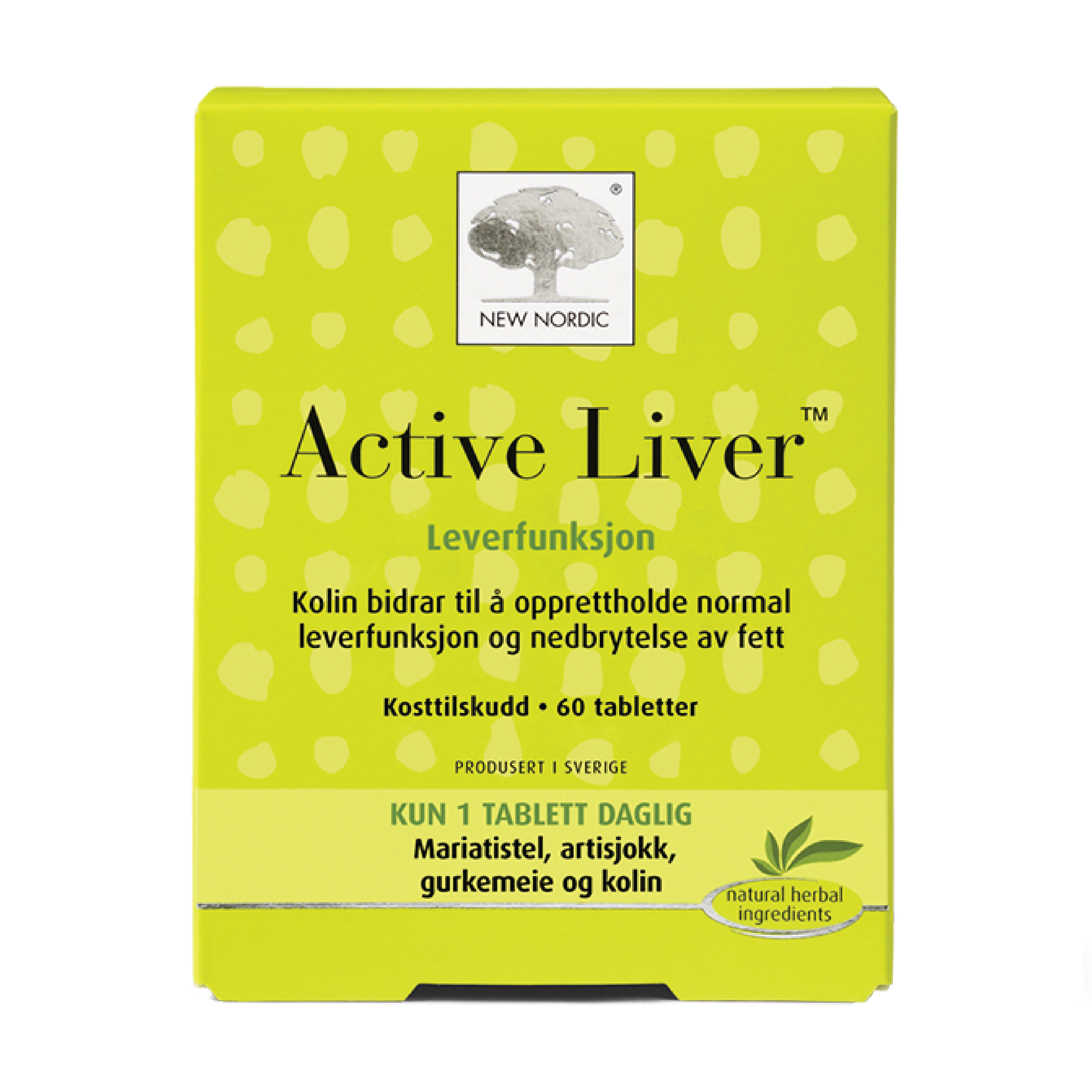 New Nordic Active Liver tabletter, 60 stk.