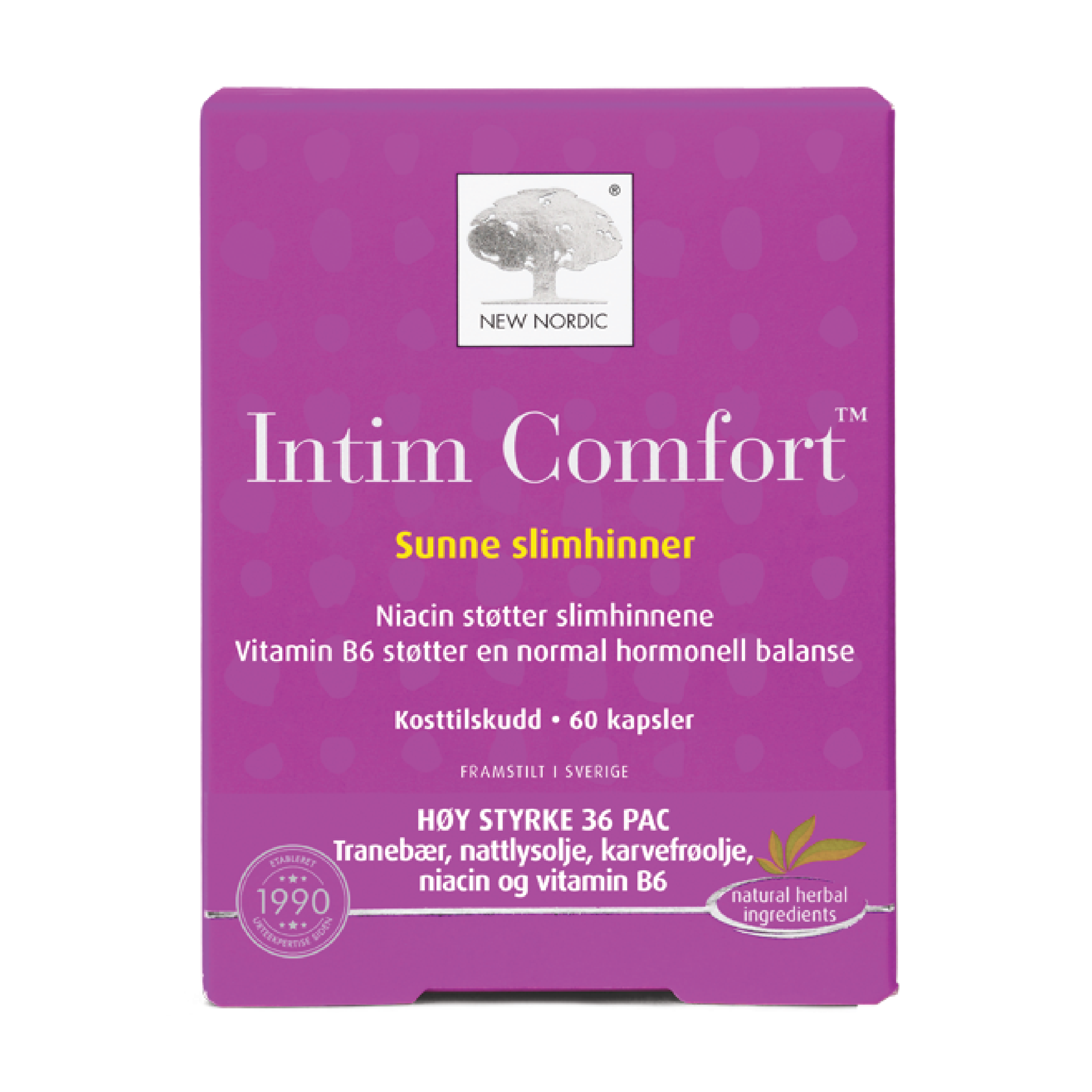 New Nordic Intim Comfort kapsler, 60 stk.