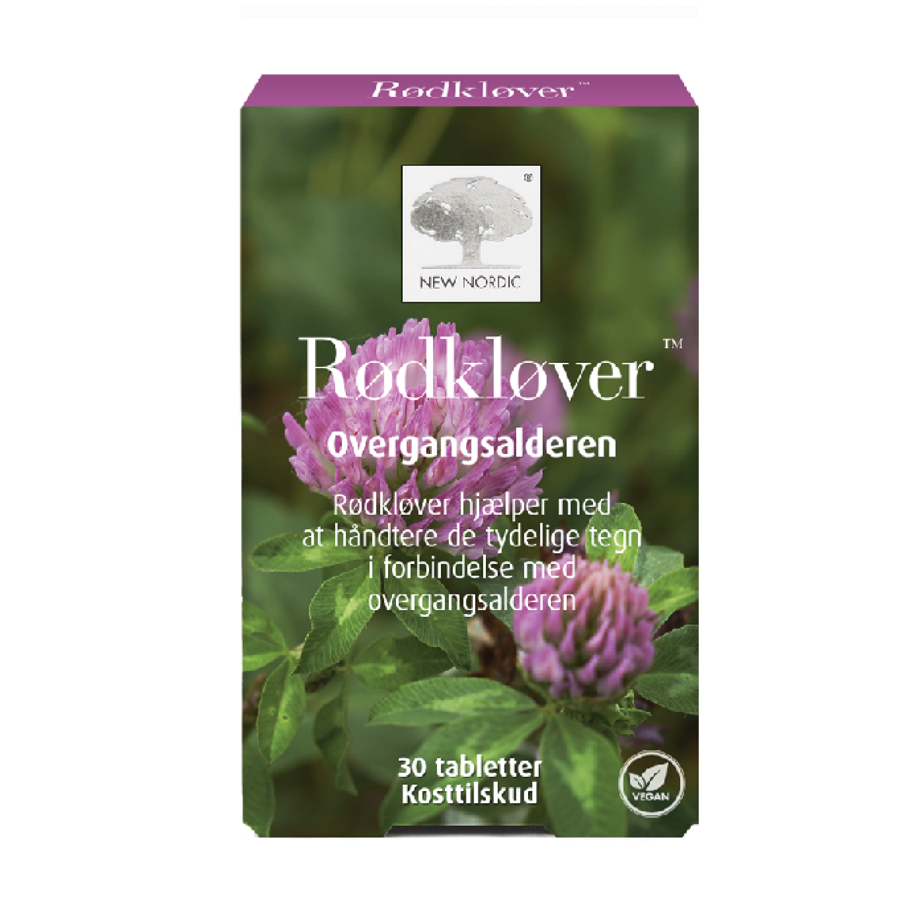 New Nordic Rødkløver tabletter, 30 stk.