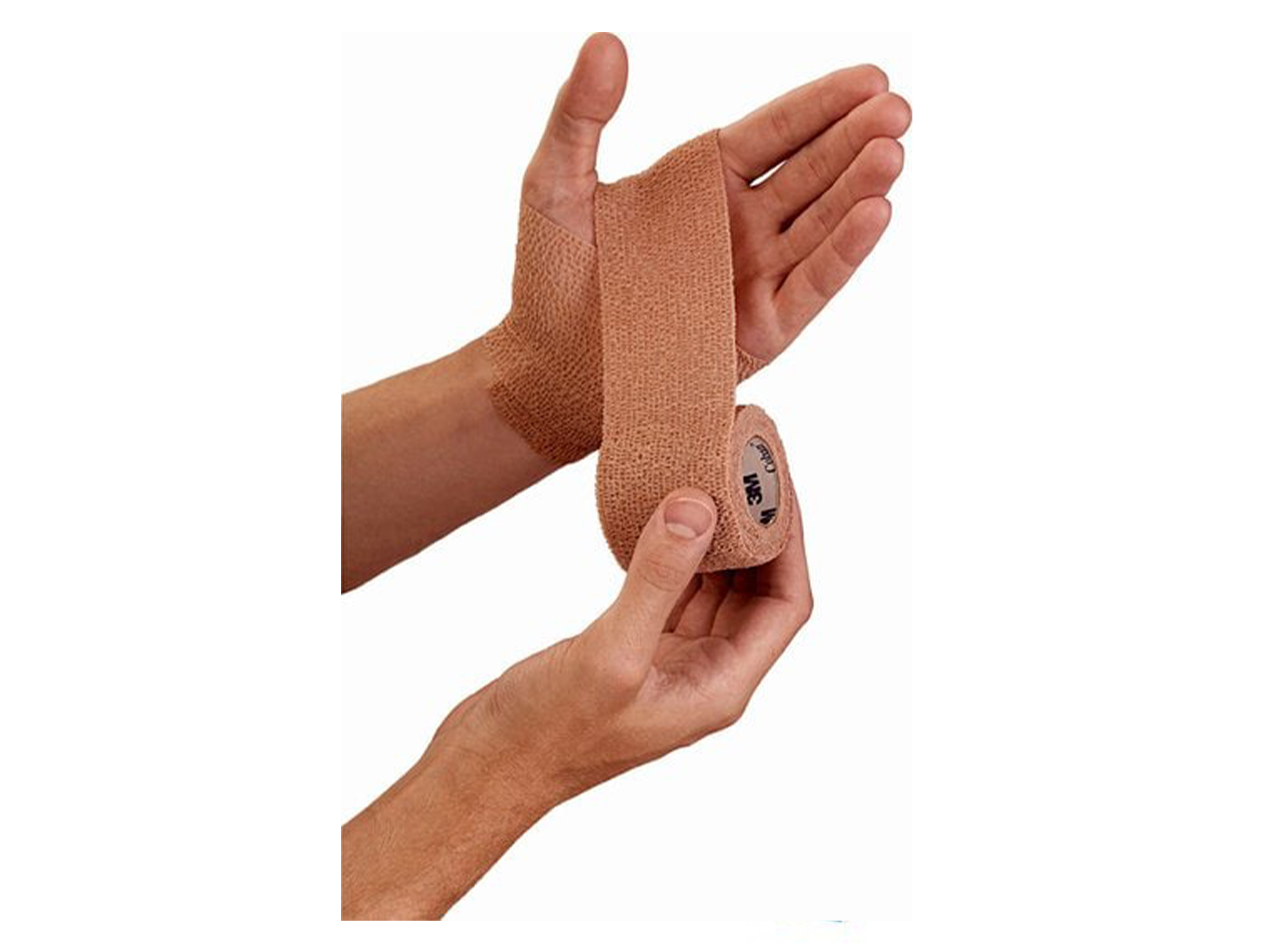 Nexcare Athletic Wrap 5cm x 2,5m, Brun, 1 stk.