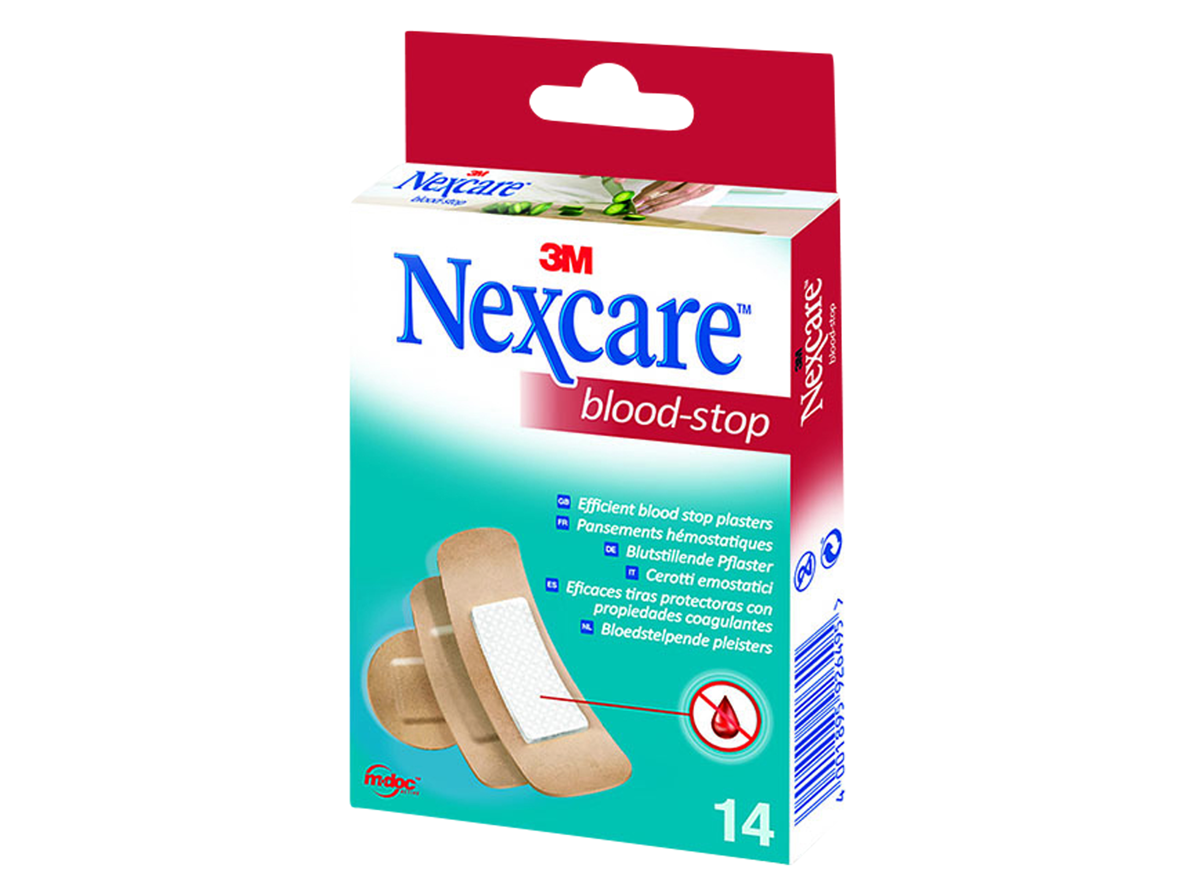 Nexcare Blood-stop plaster, 14 stk.
