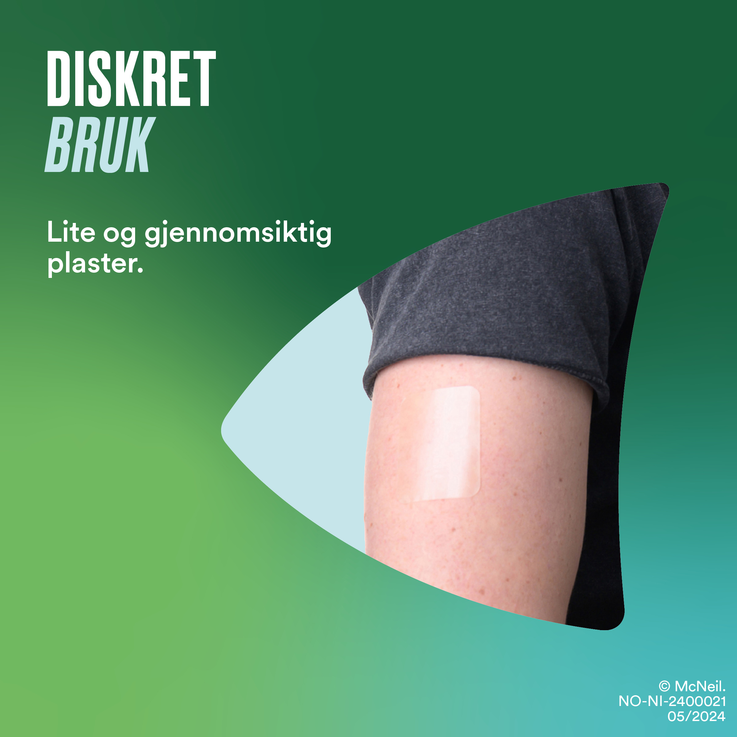 Nicorette 10 mg/16 timer depotplaster, 7 stk.