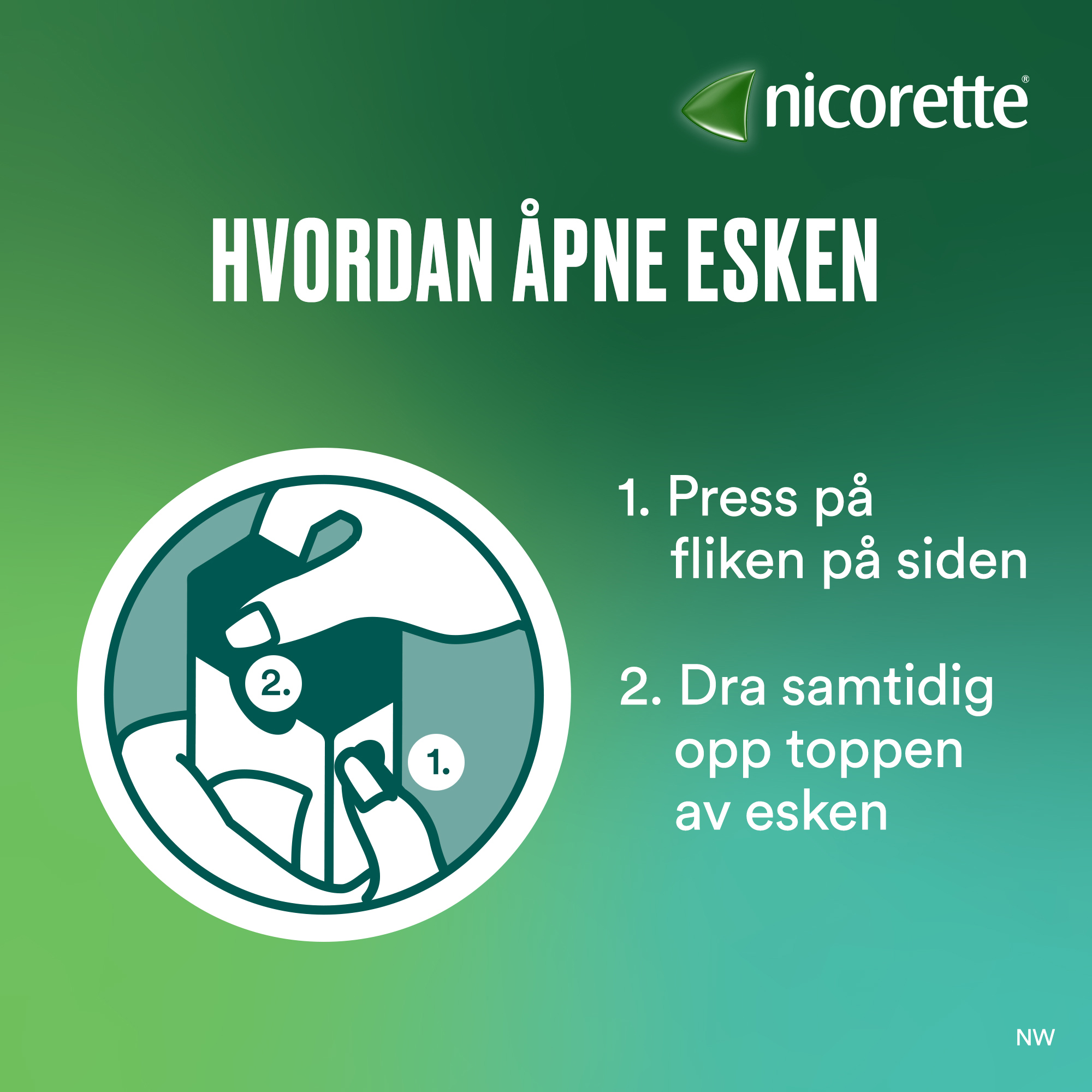 Nicorette 2 mg sugetabletter, Mint, 160 stk.