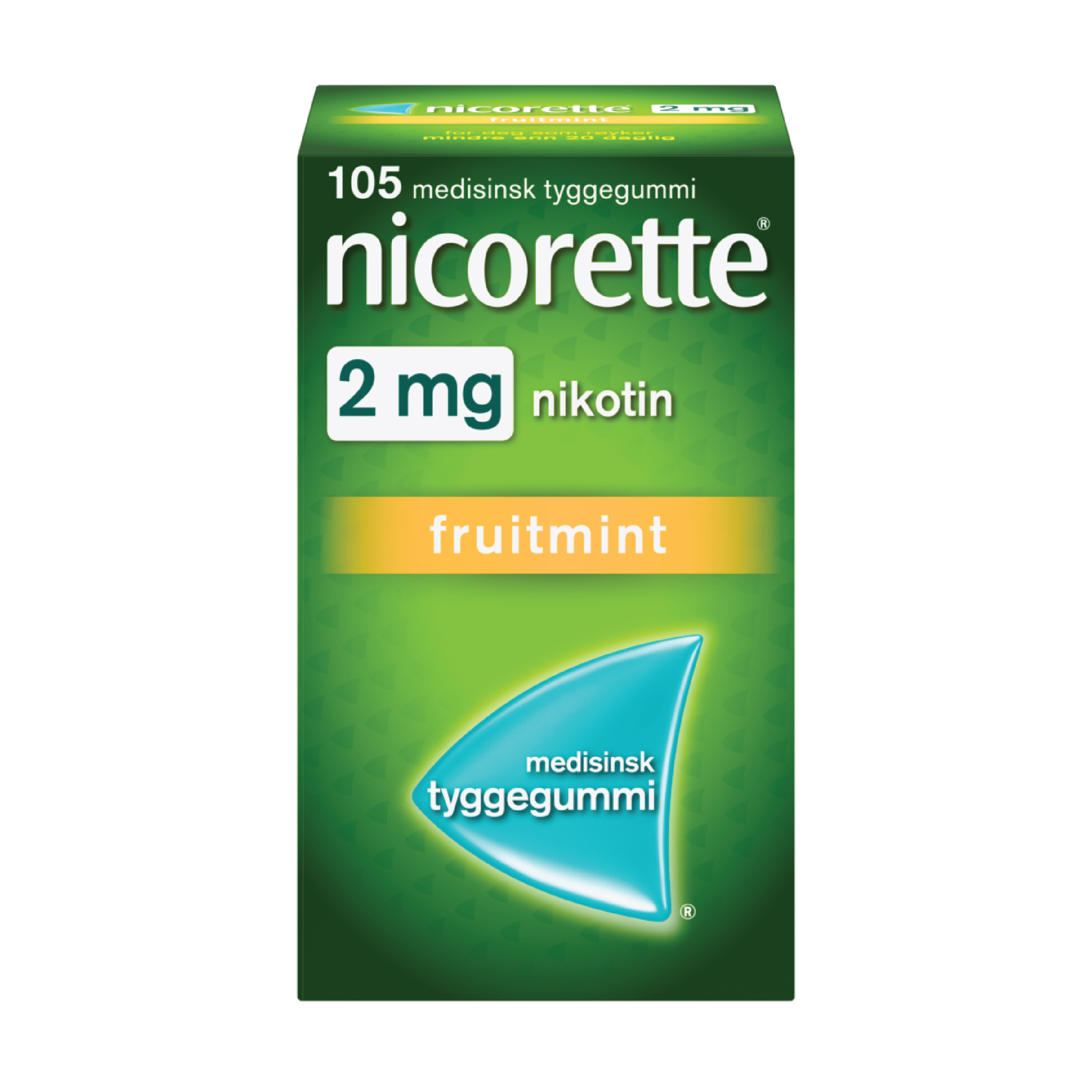 Nicorette Tyggegummi, 105 stk.