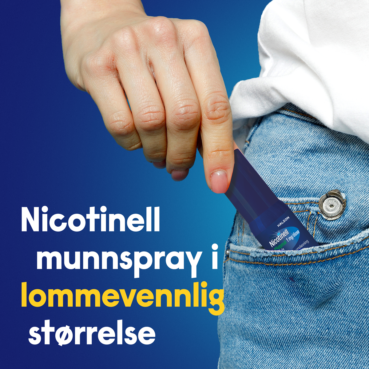 Nicotinell 1 mg/dose munnspray, Mint, 150 doser