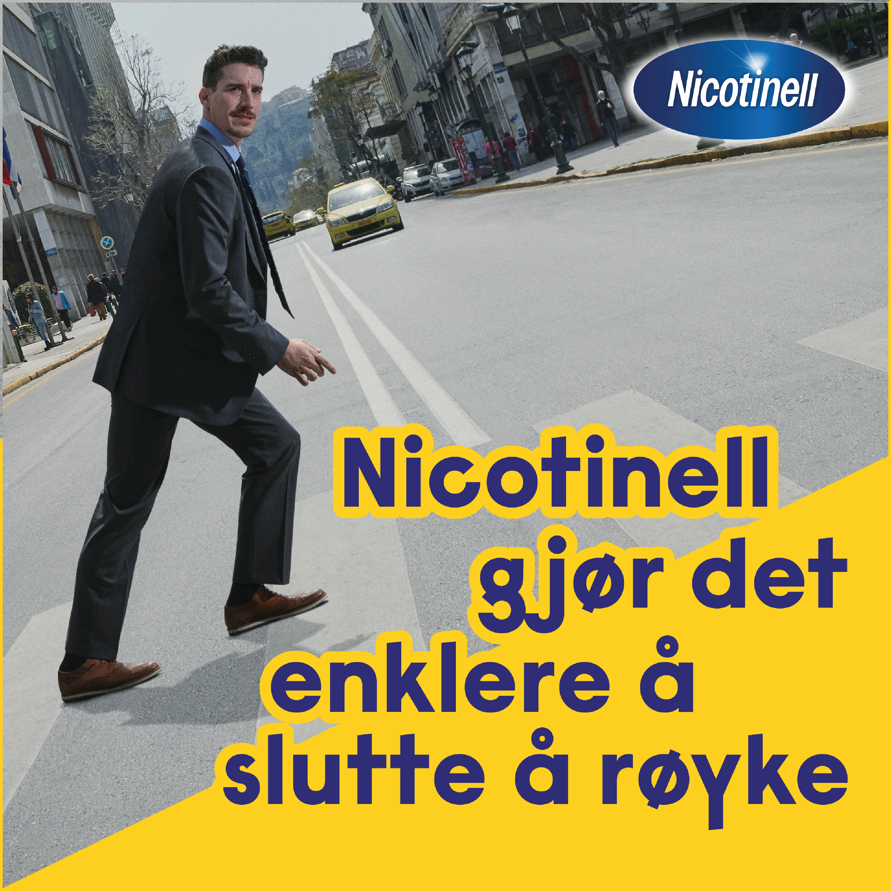 Nicotinell 4 mg tyggegummi, Tropisk frukt, 24 stk.