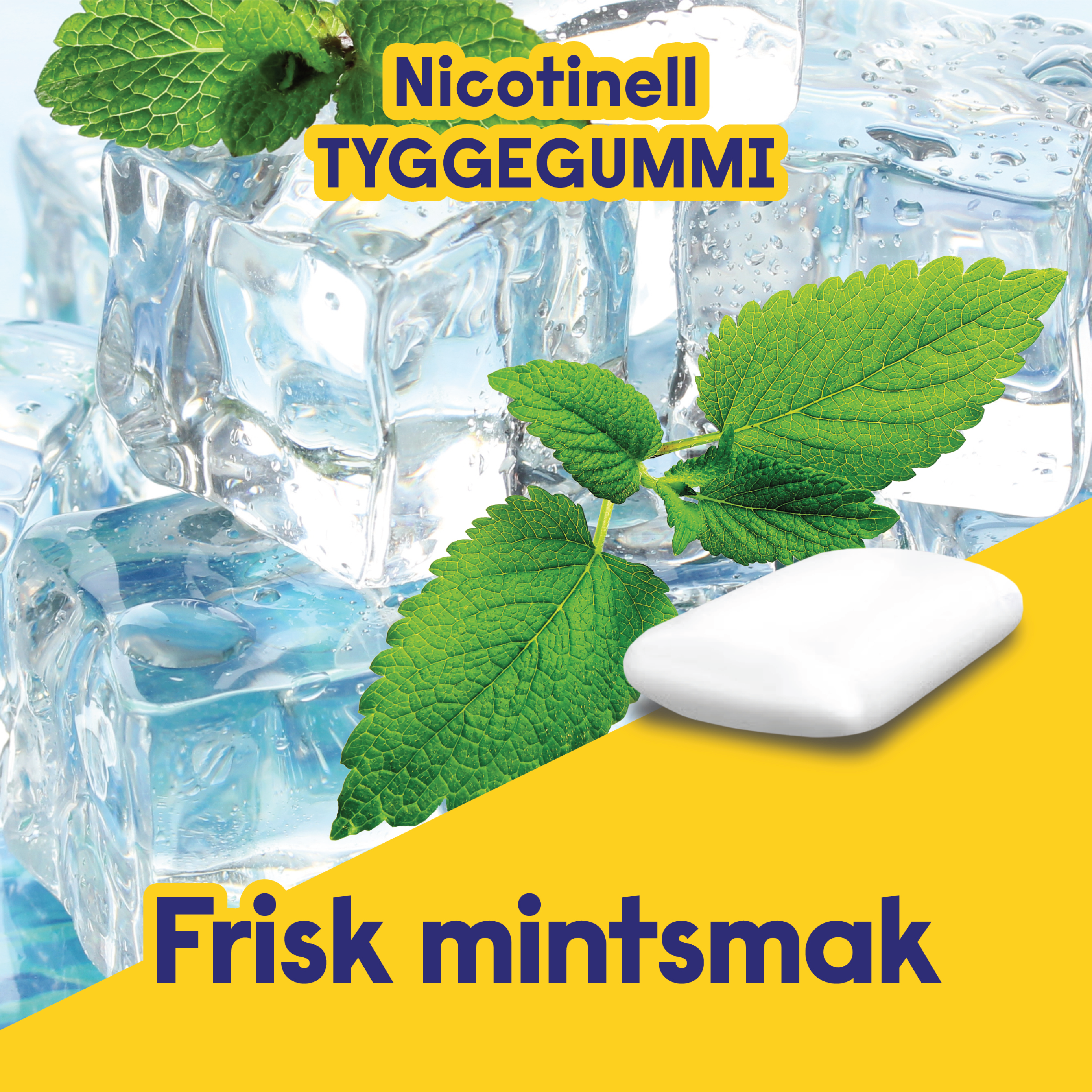 Nicotinell 2 mg tyggegummi, Icemint, 204 stk.