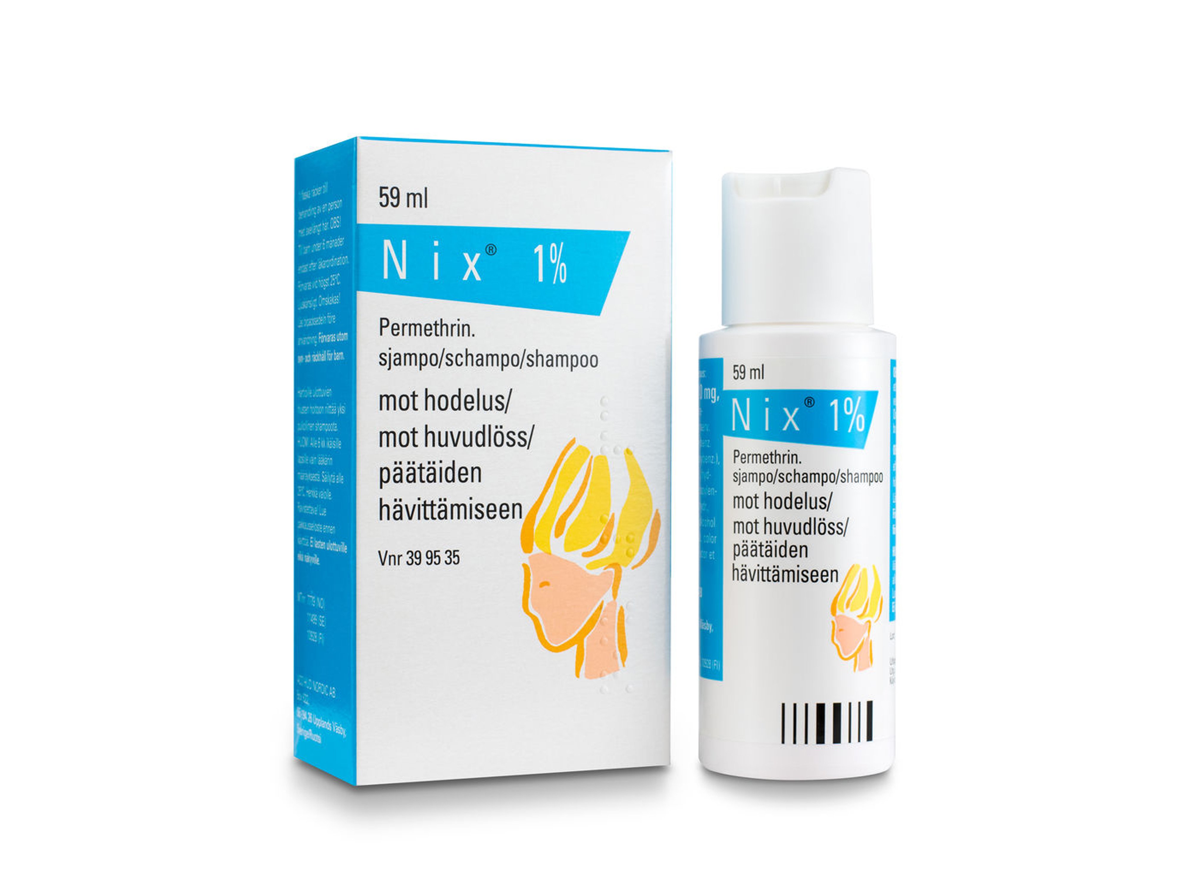 Nix Shampoo 1%, 59 ml.