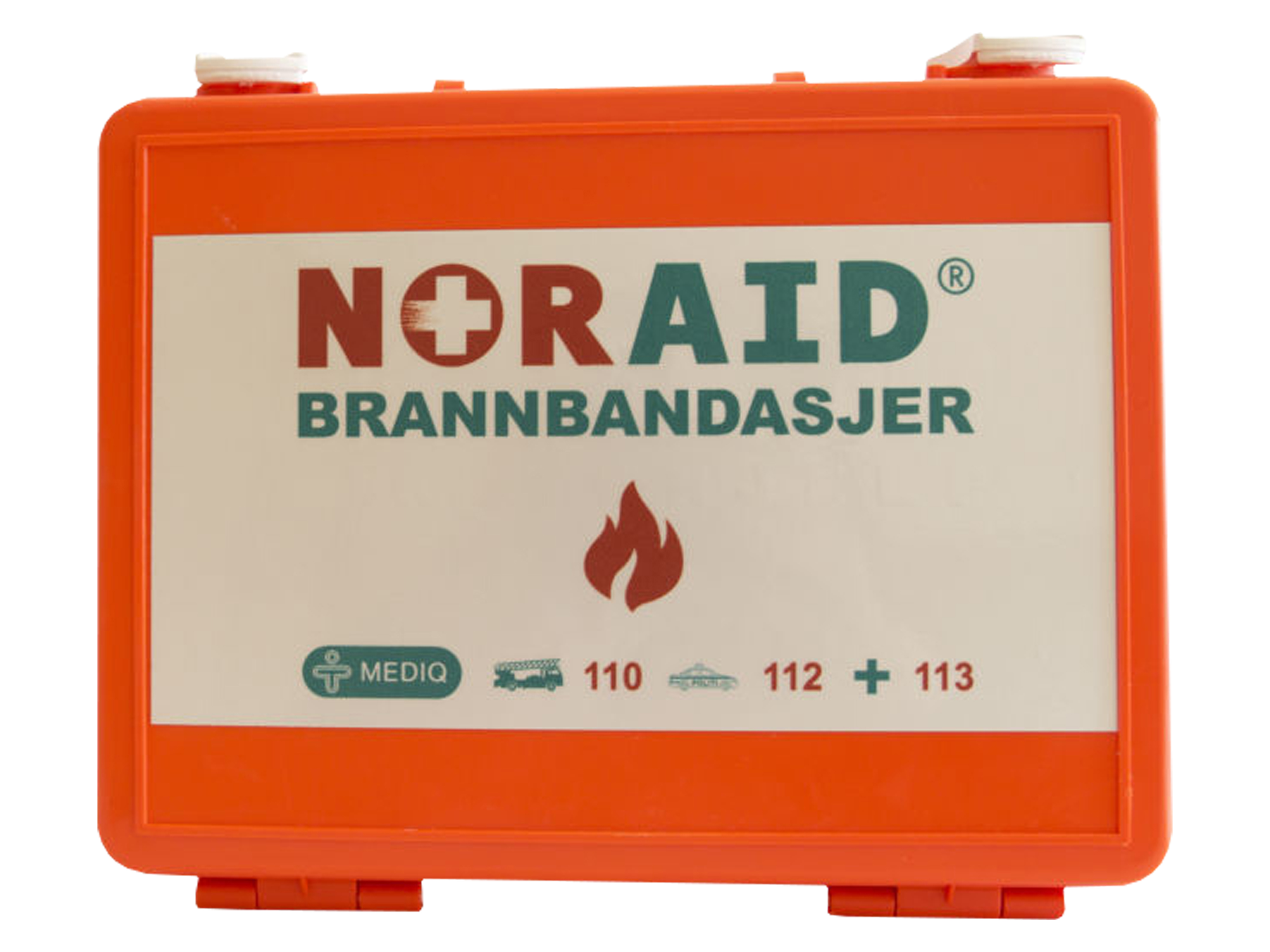 Noraid Noraid FOR BURNS brannbandasje, 1 skrin med innhold