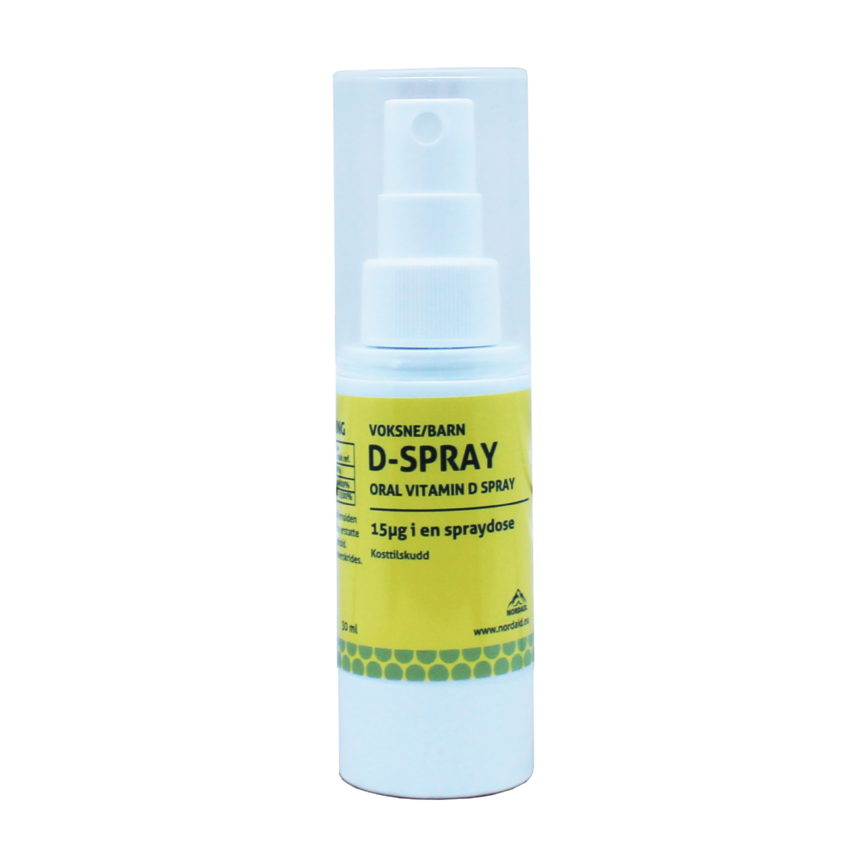 Nordaid D-Spray 15 µg Munnspray, 30 ml