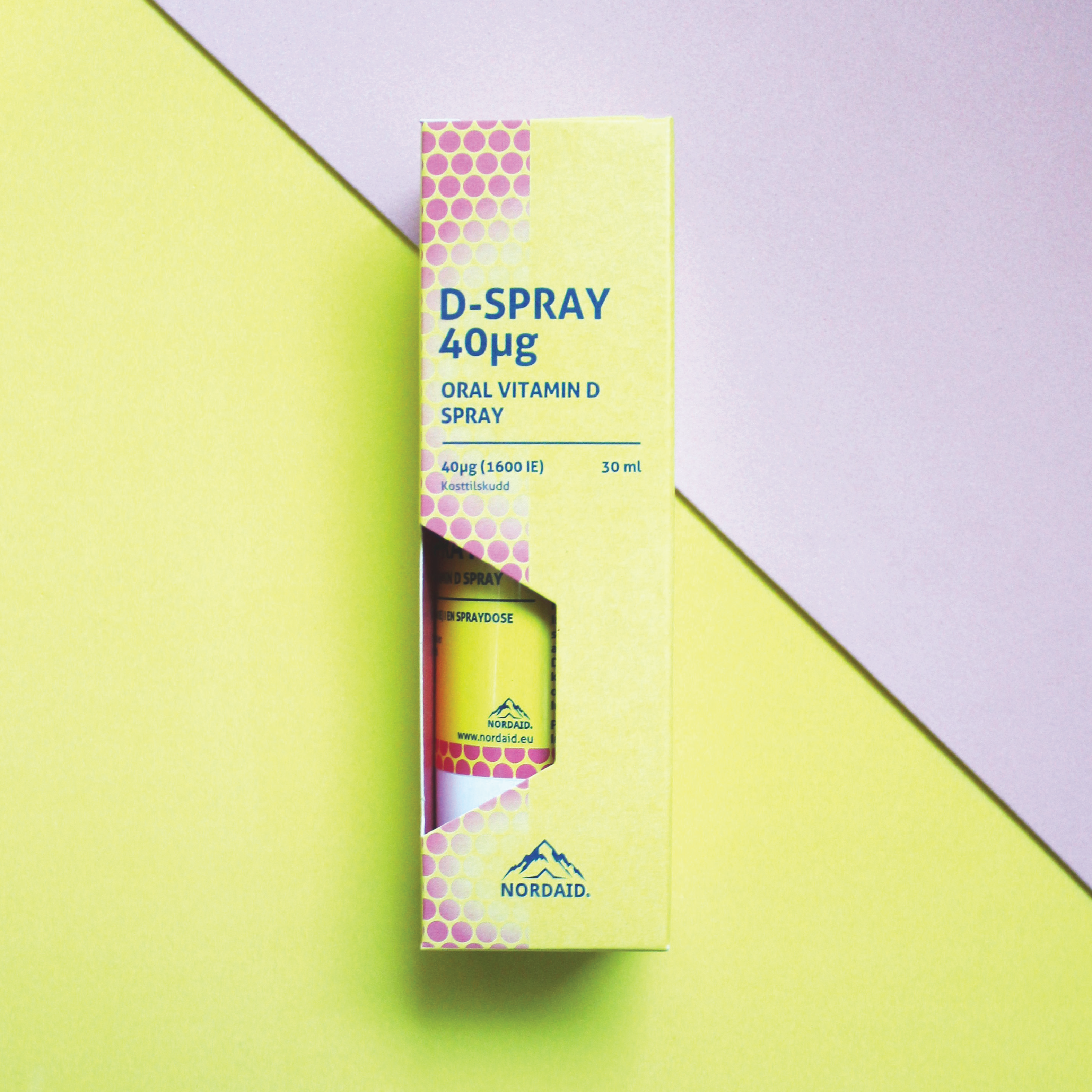 Nordaid D-Spray 40 µg Munnspray, 30 ml