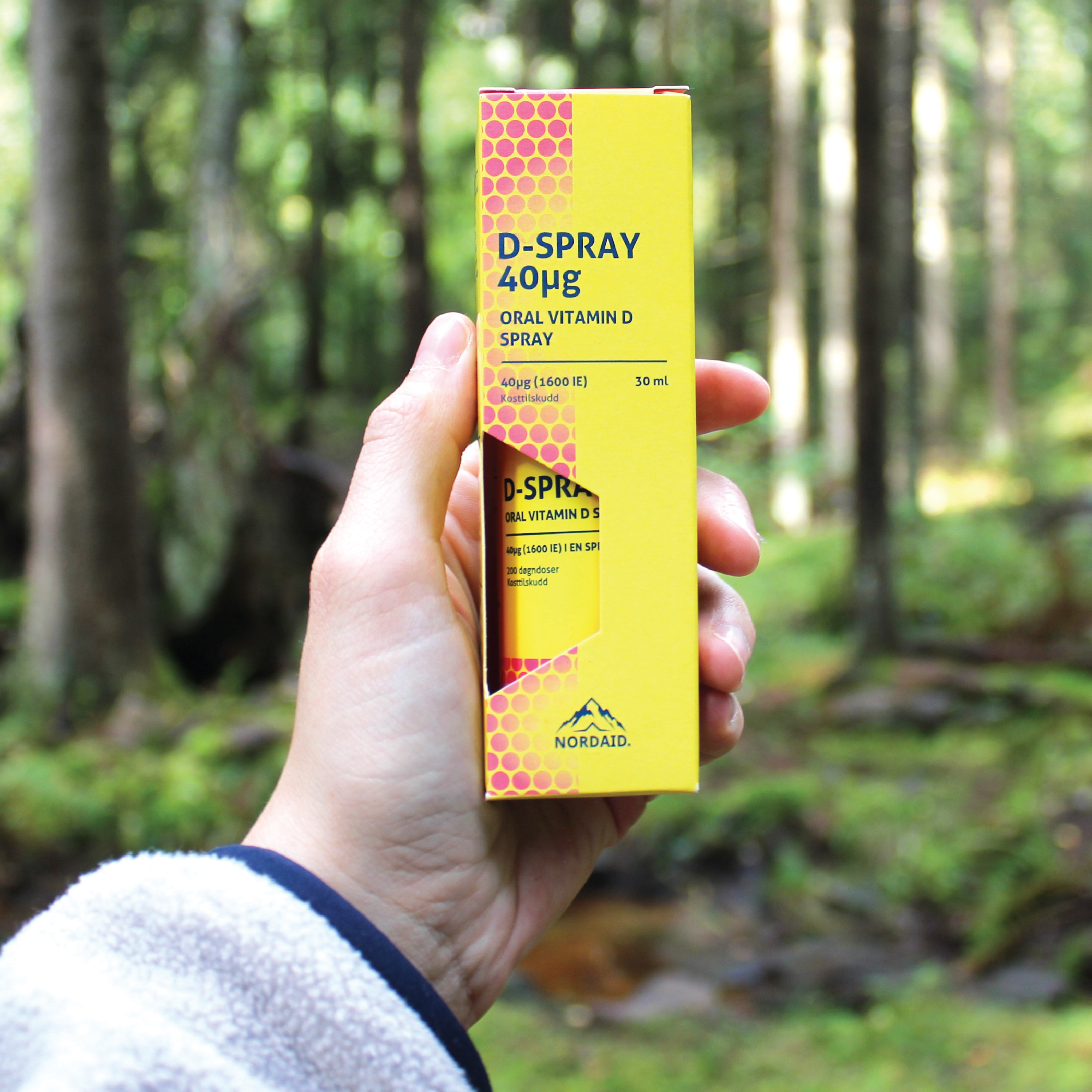 Nordaid D-Spray 40 µg Munnspray, 30 ml