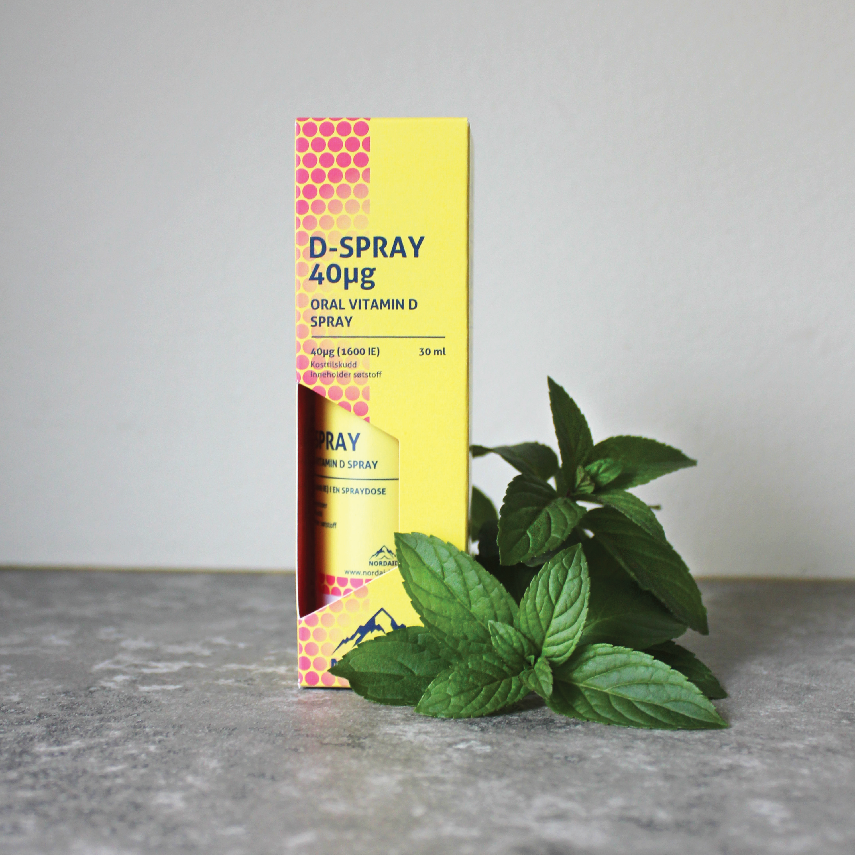 Nordaid D-Spray 40 µg Munnspray, 30 ml