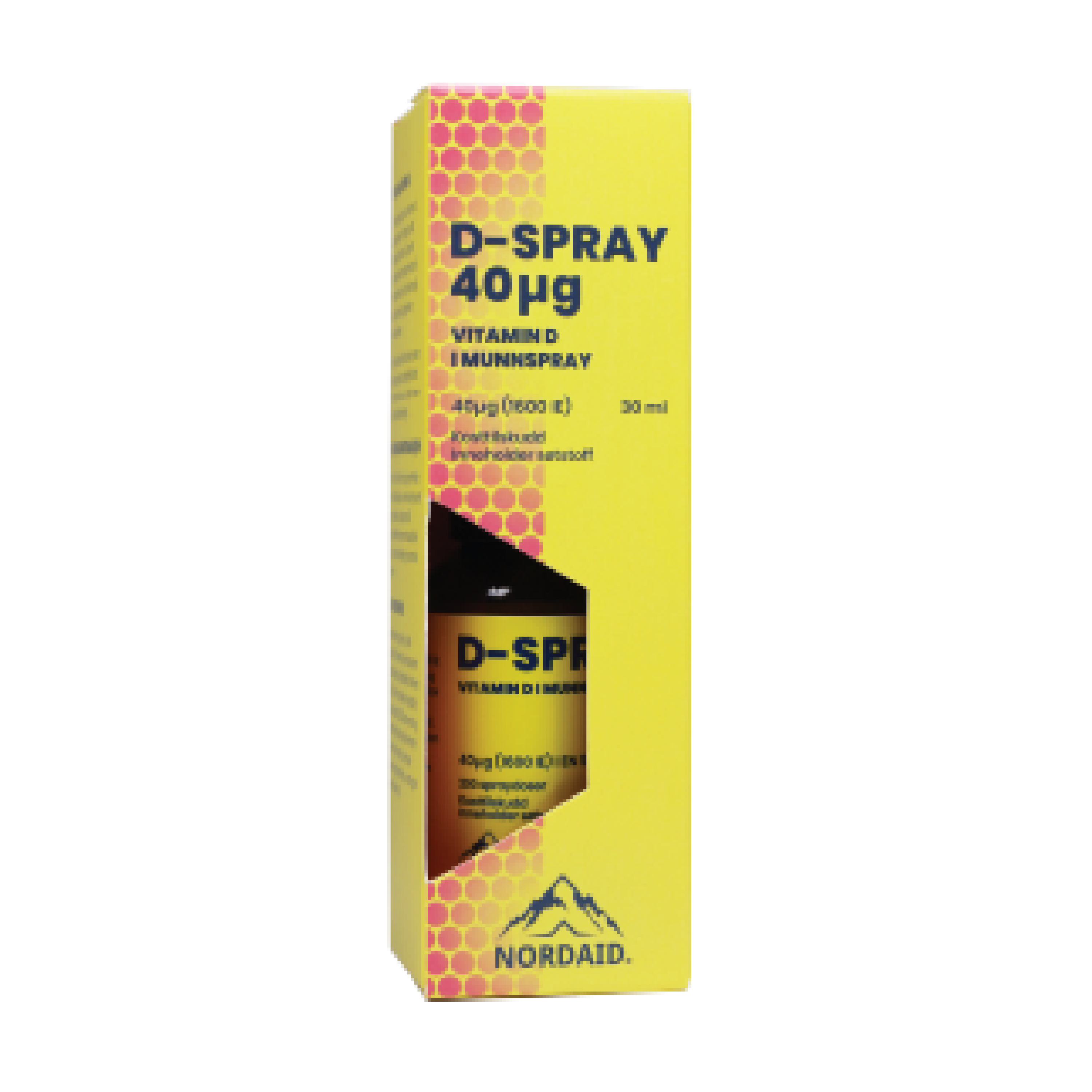 Nordaid D-Spray 40 µg Munnspray, 30 ml