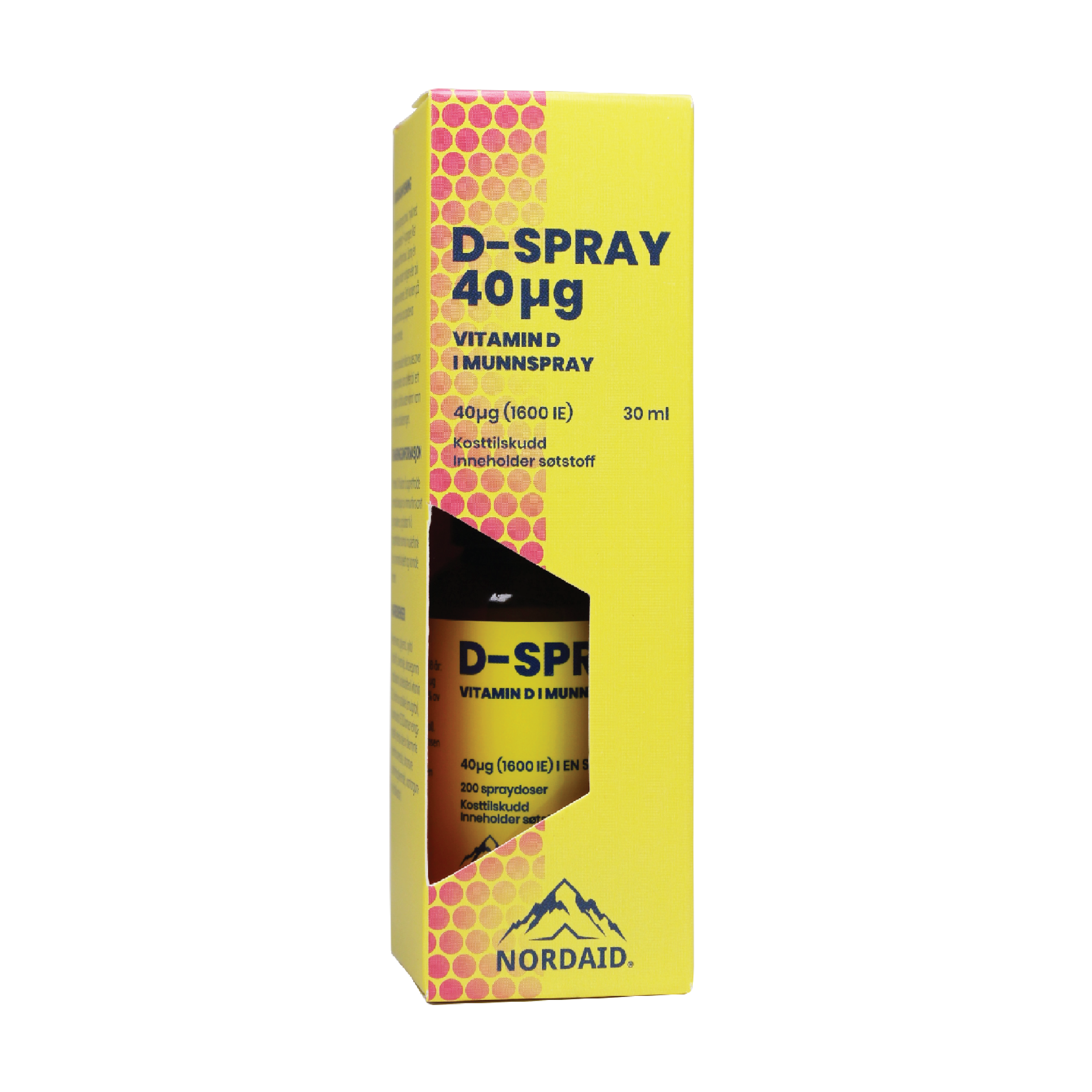 Nordaid D-Spray 40 µg Munnspray, 30 ml