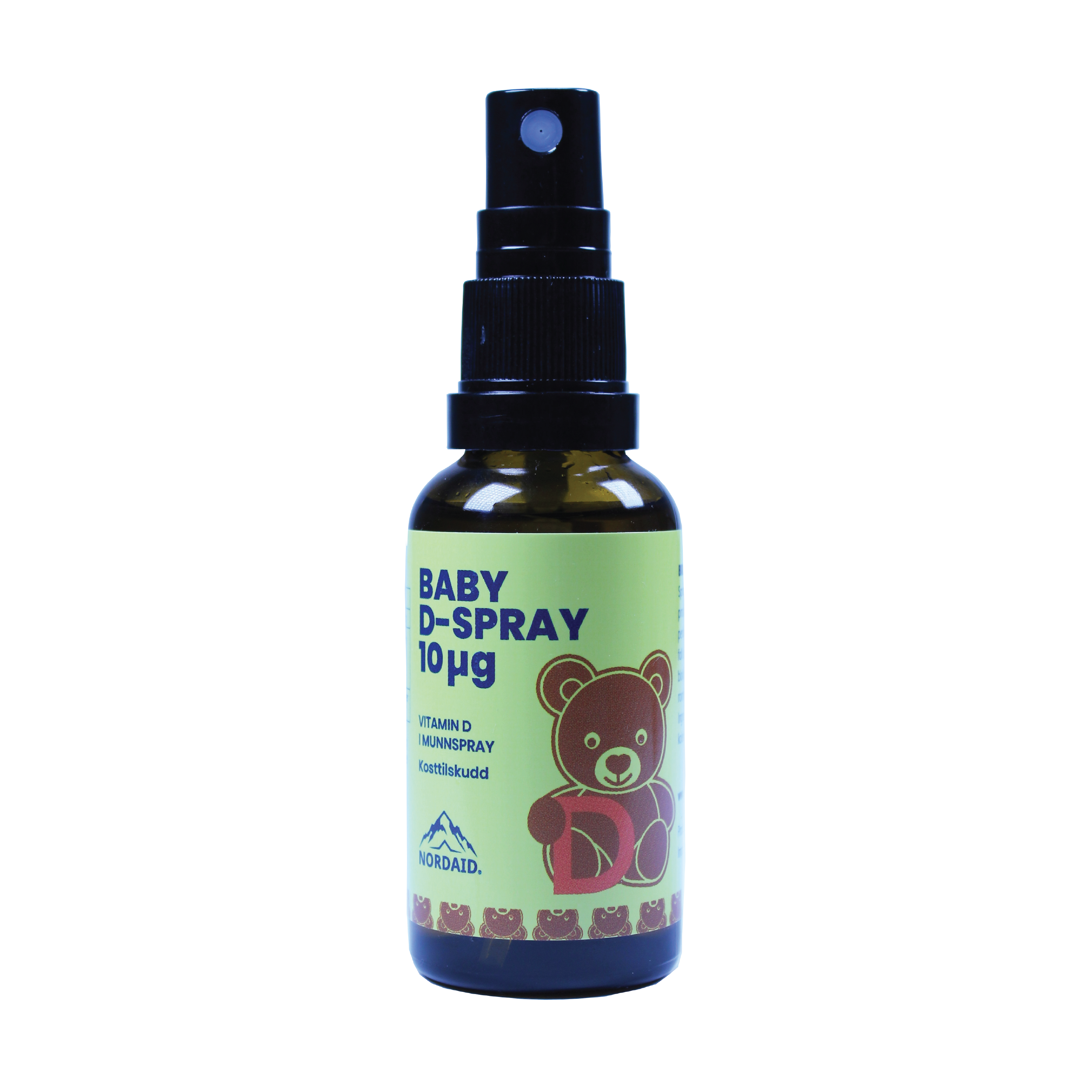 Nordaid D-Spray Baby 10 µg Munnspray, 30 ml