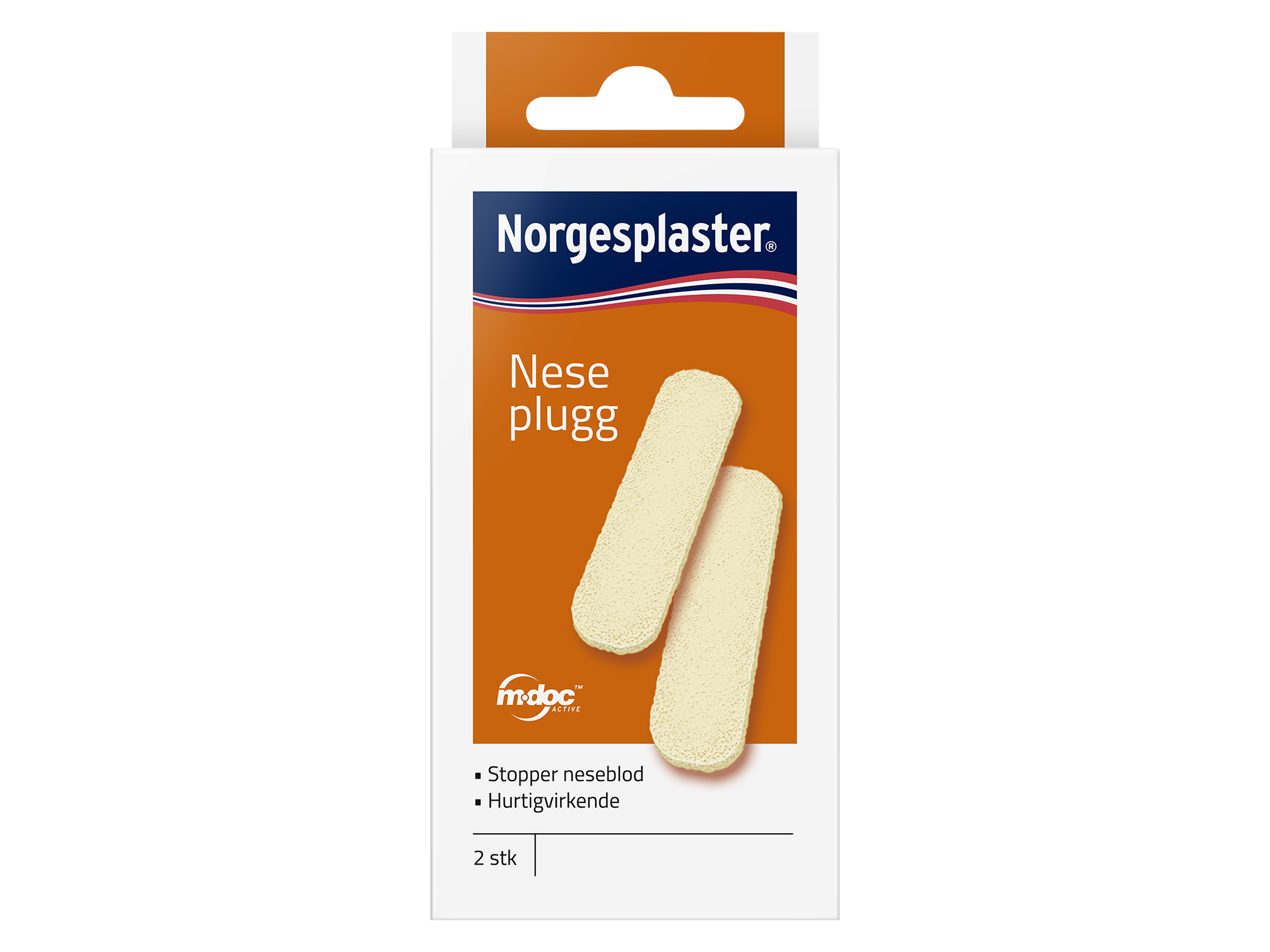Norgesplaster Norgesplaster Neseplugg, 2 stk