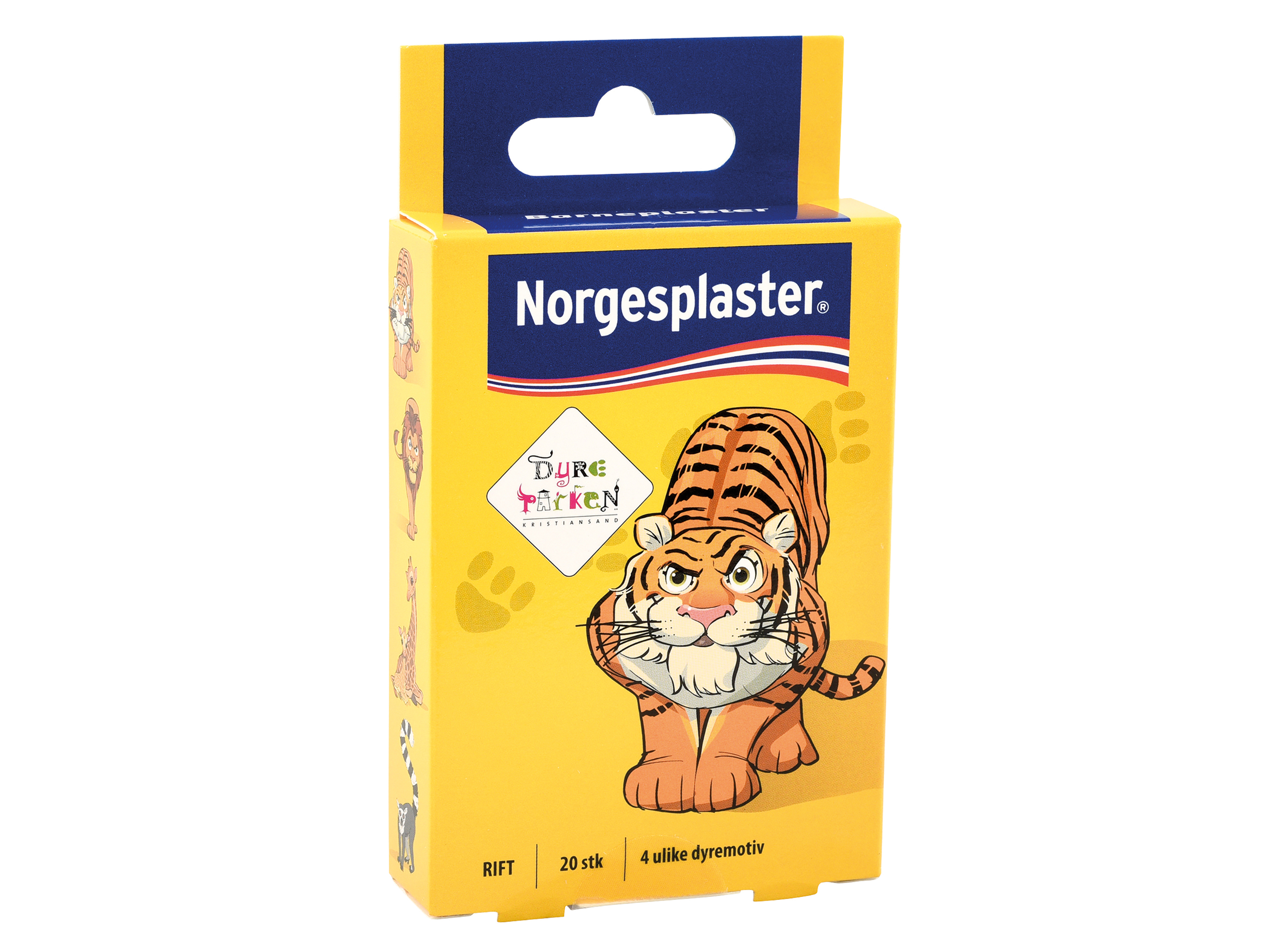Norgesplaster Norgesplaster Barneplaster Dyrepark, 1 stk
