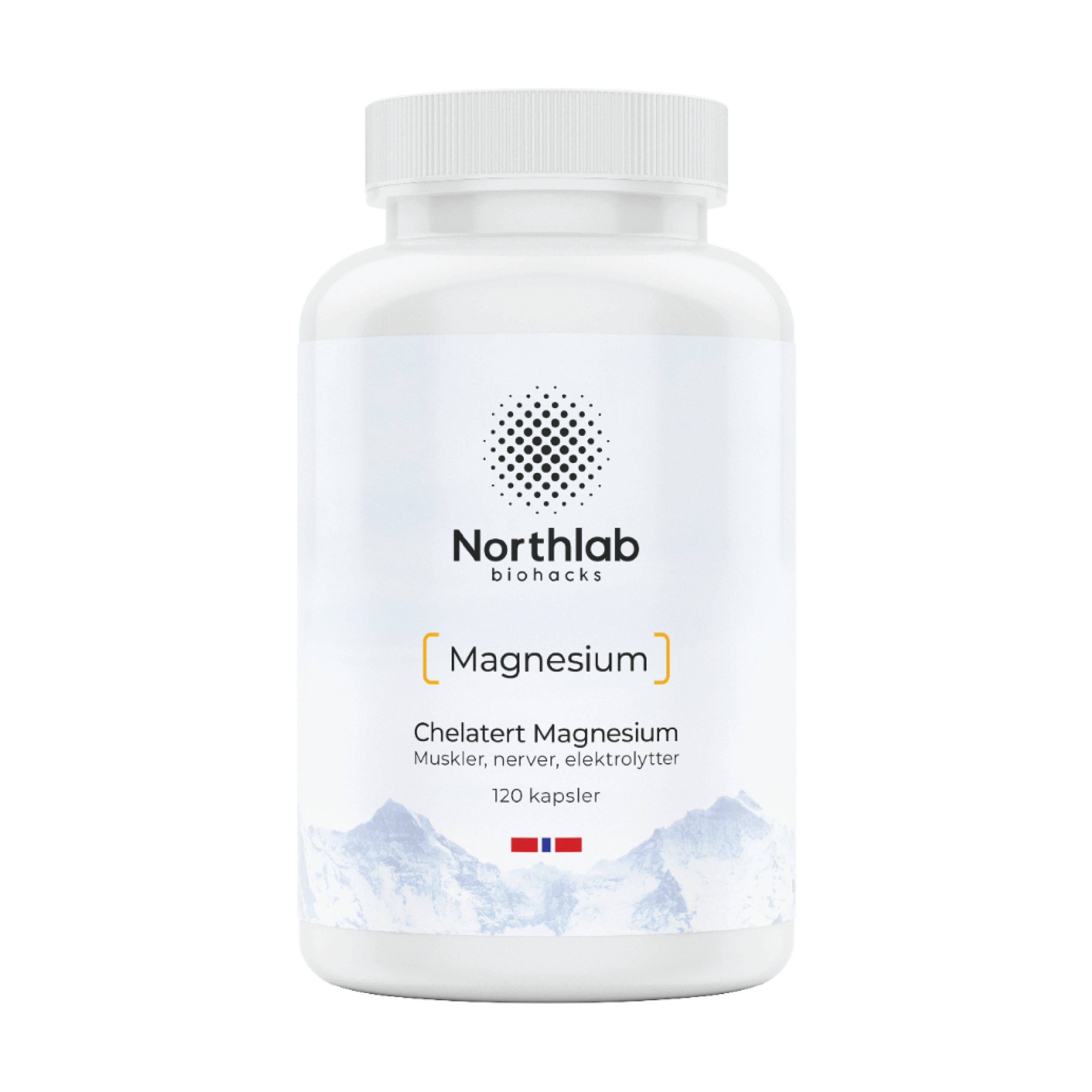 Northlab Chelatert Magnesium kapsler, 120 stk.