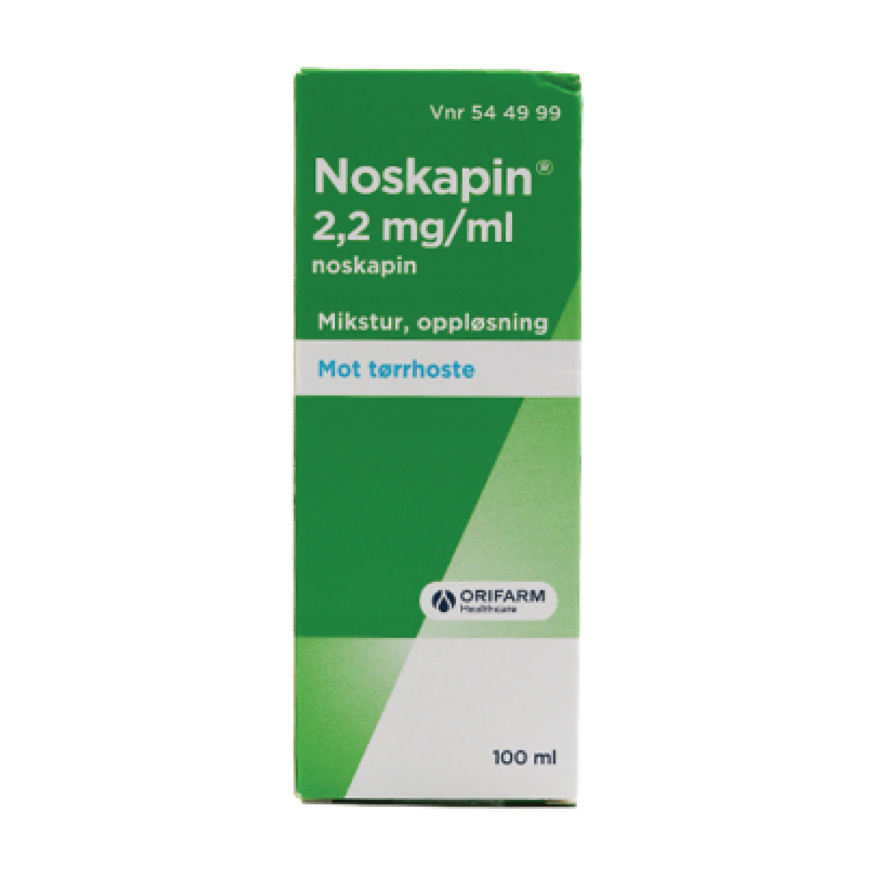 Noskapin Mikstur 2,2mg/ml, 100 ml