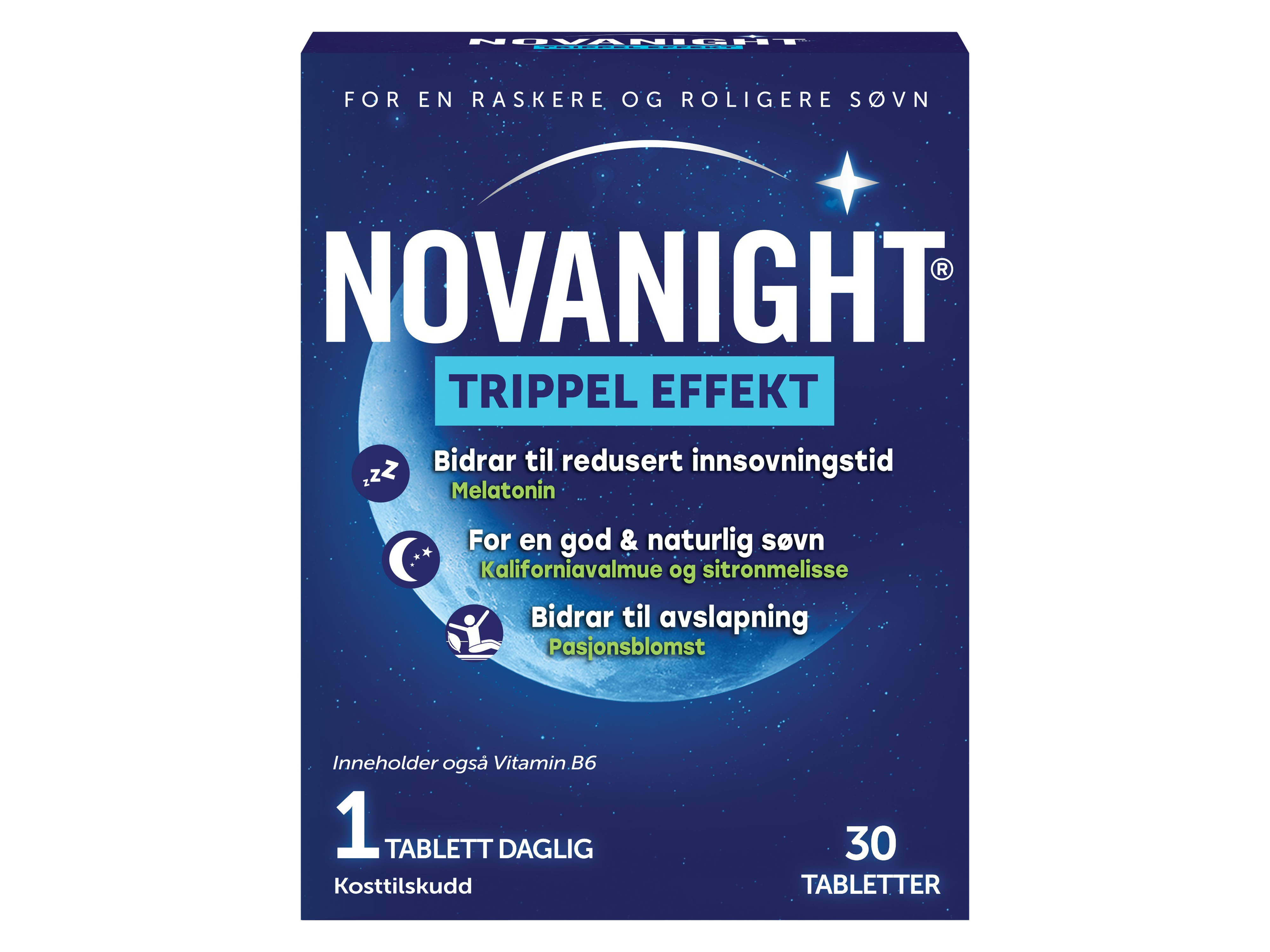 Novanight Søvntabletter, 30 tabletter