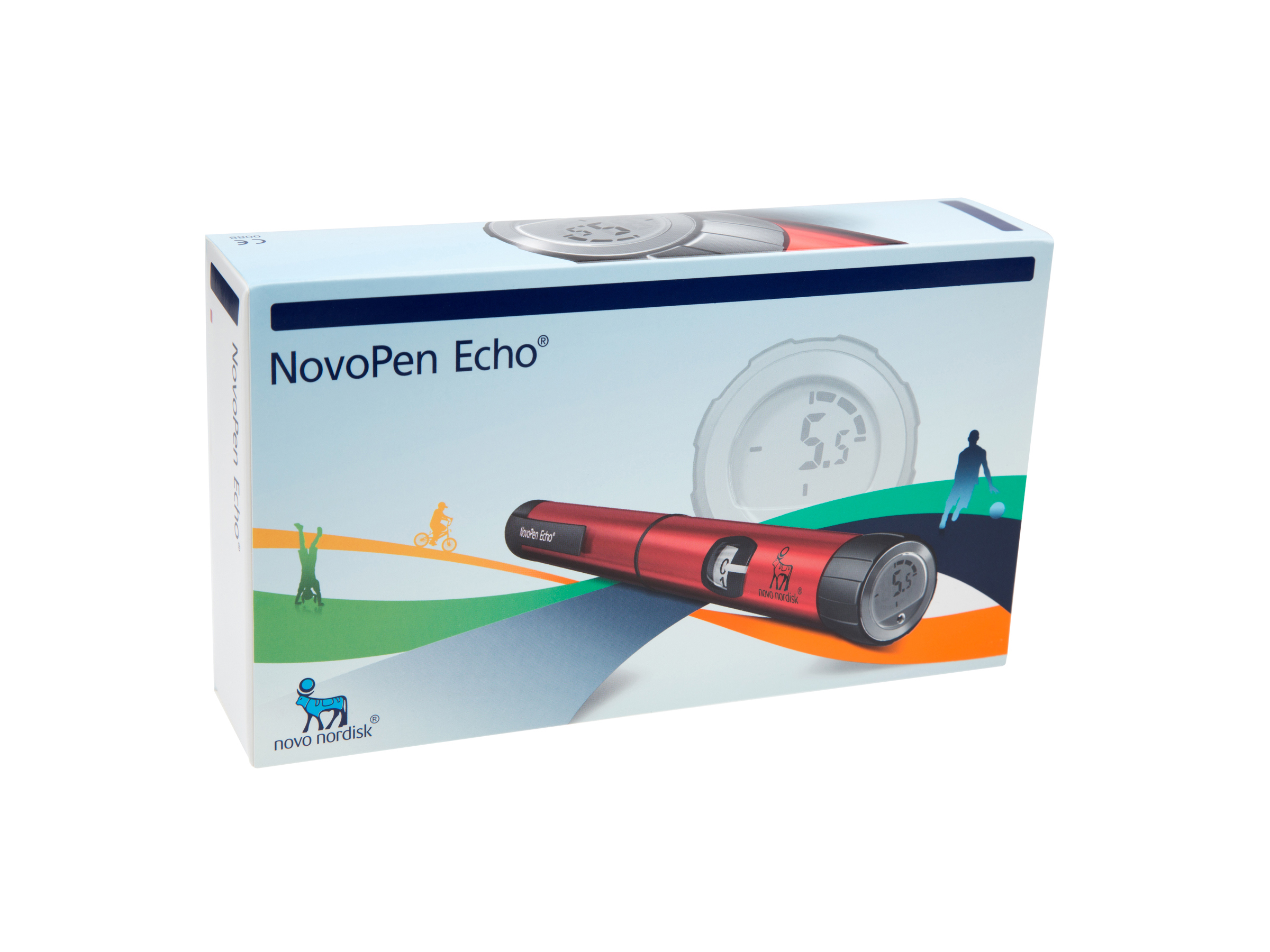 Novopen Novopen Echo rød, 1 stk