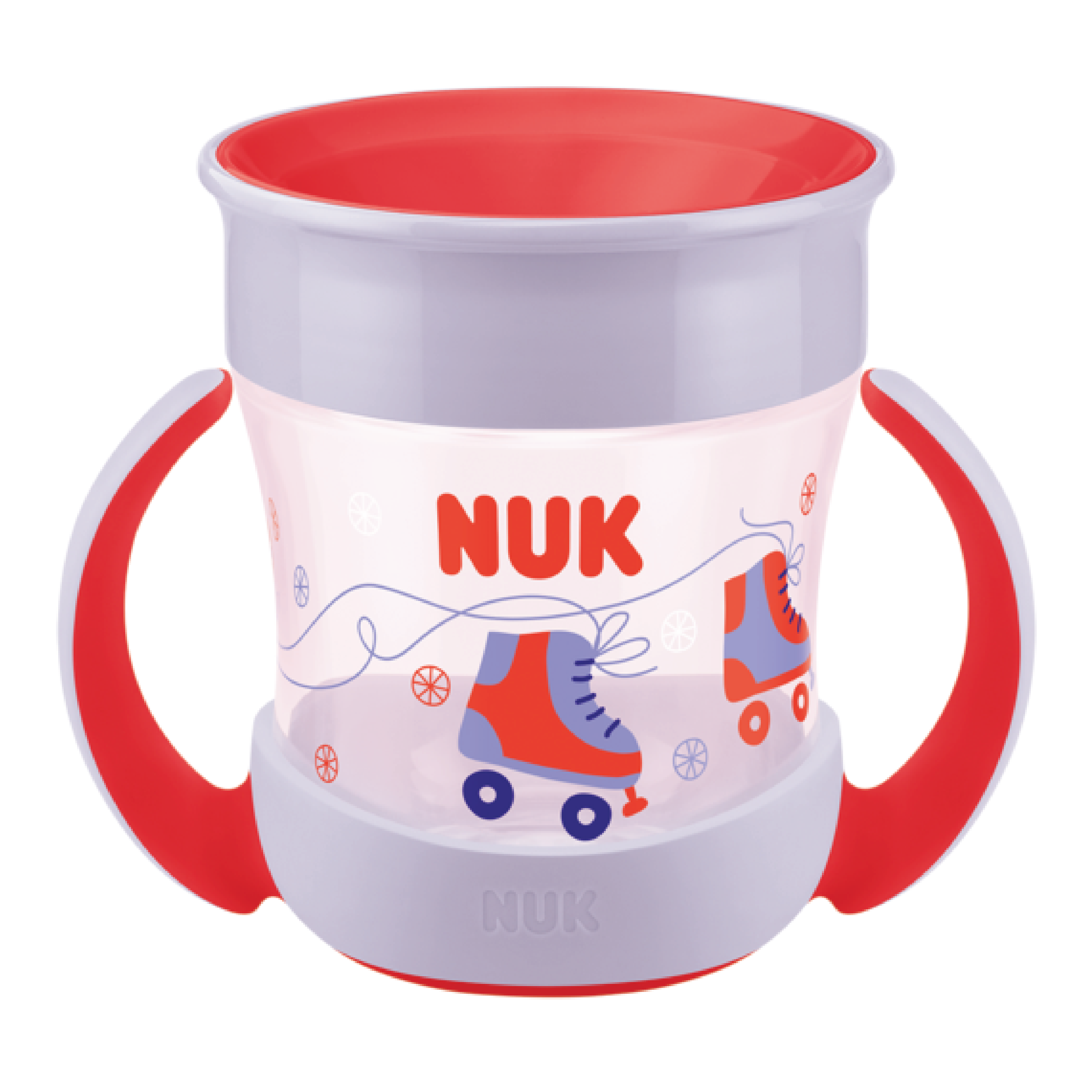NUK Evolution Mini Magic Cup, 6 mnd, rød, 160 ml