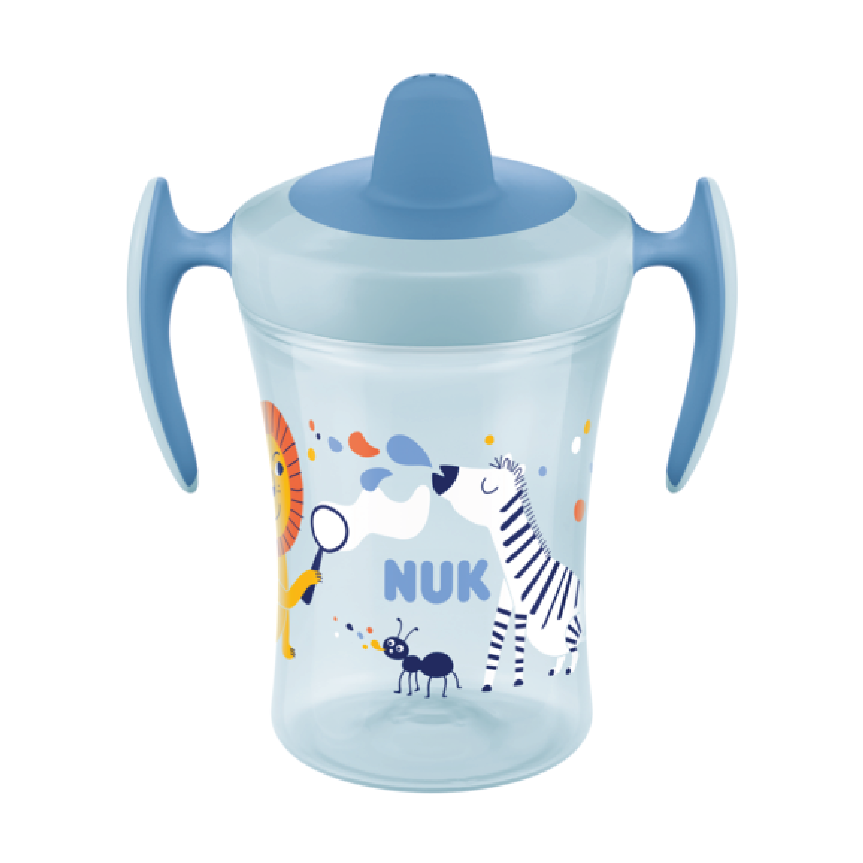 NUK Evolution Trainer Cup, 6 mnd+, blå, 230 ml