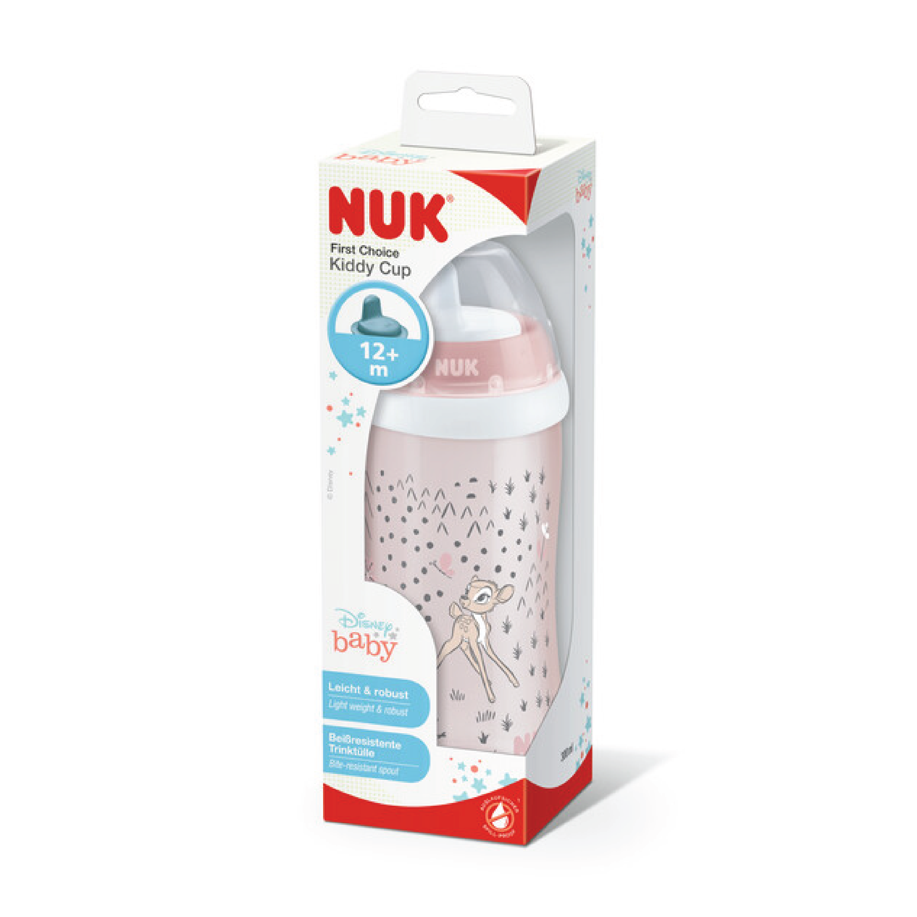 NUK Kiddy Cup Bambi, 12 mnd, 1 stk.