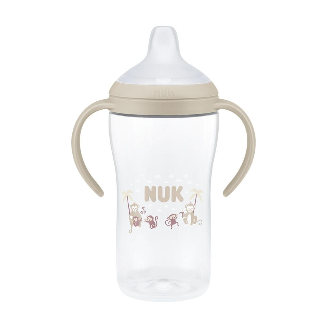 NUK Perfect Match Learner Bottle Monkey, 260 ml
